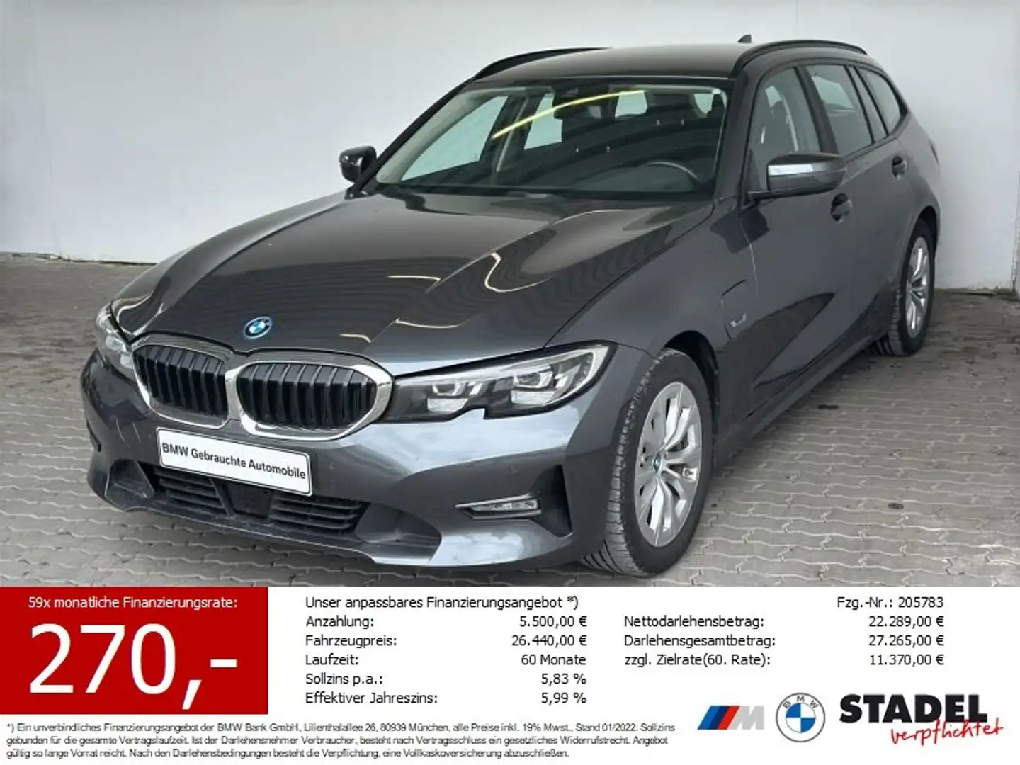 BMW 320 d Tour. Sport Line Led.Navi.DriveAs.RFK.KomfZ Weiß - 1