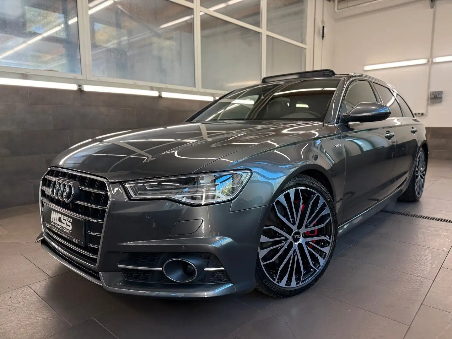 Audi A6 3.0TDI quat COMPETITION ACC LED PANO LUFT 20" Gris - 1
