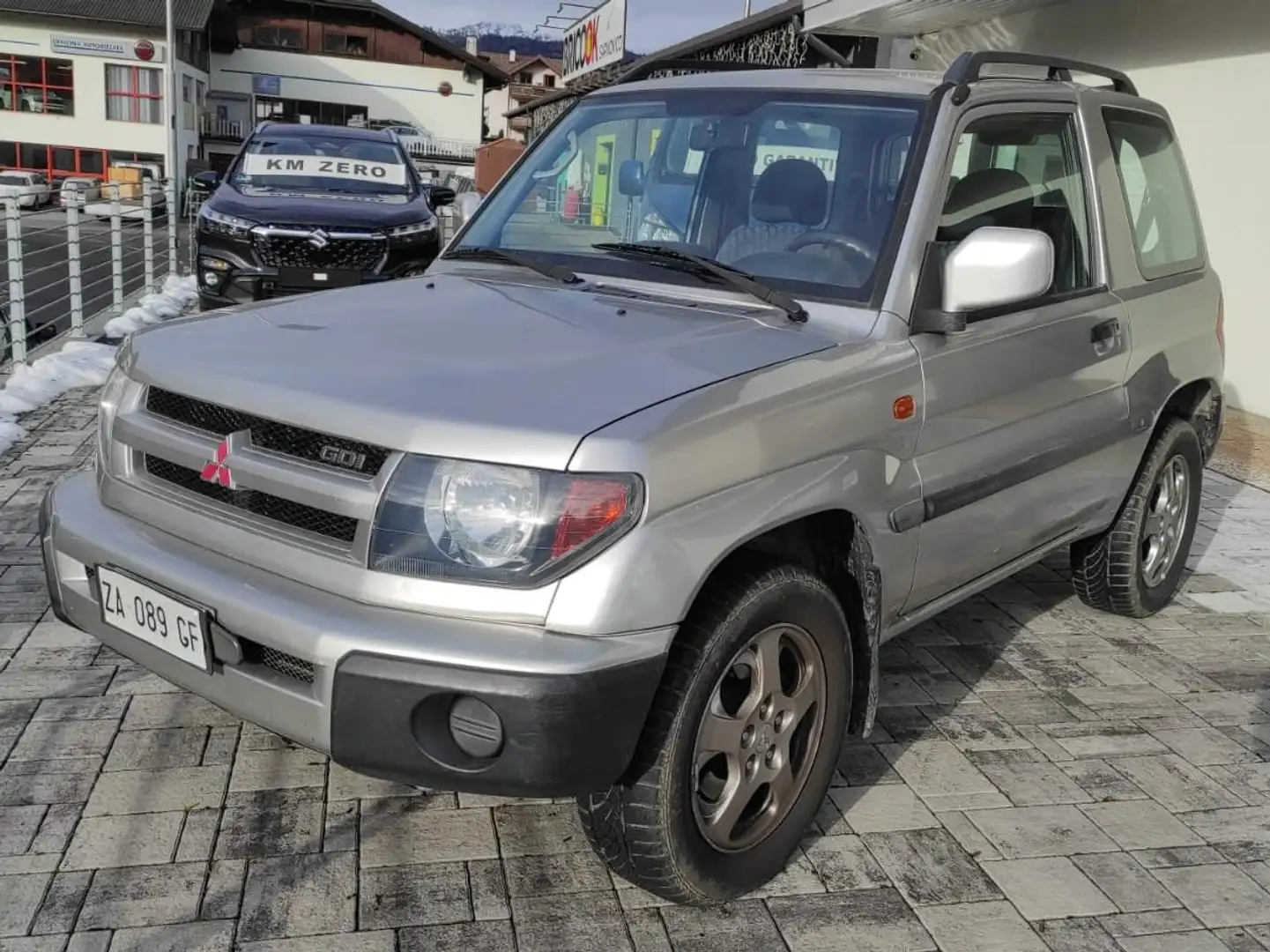 Mitsubishi Pajero Pinin 1.8 BENZINA 120CV 4X4 RIDOTTE 4WD GANCIO TRAINO Argent - 1