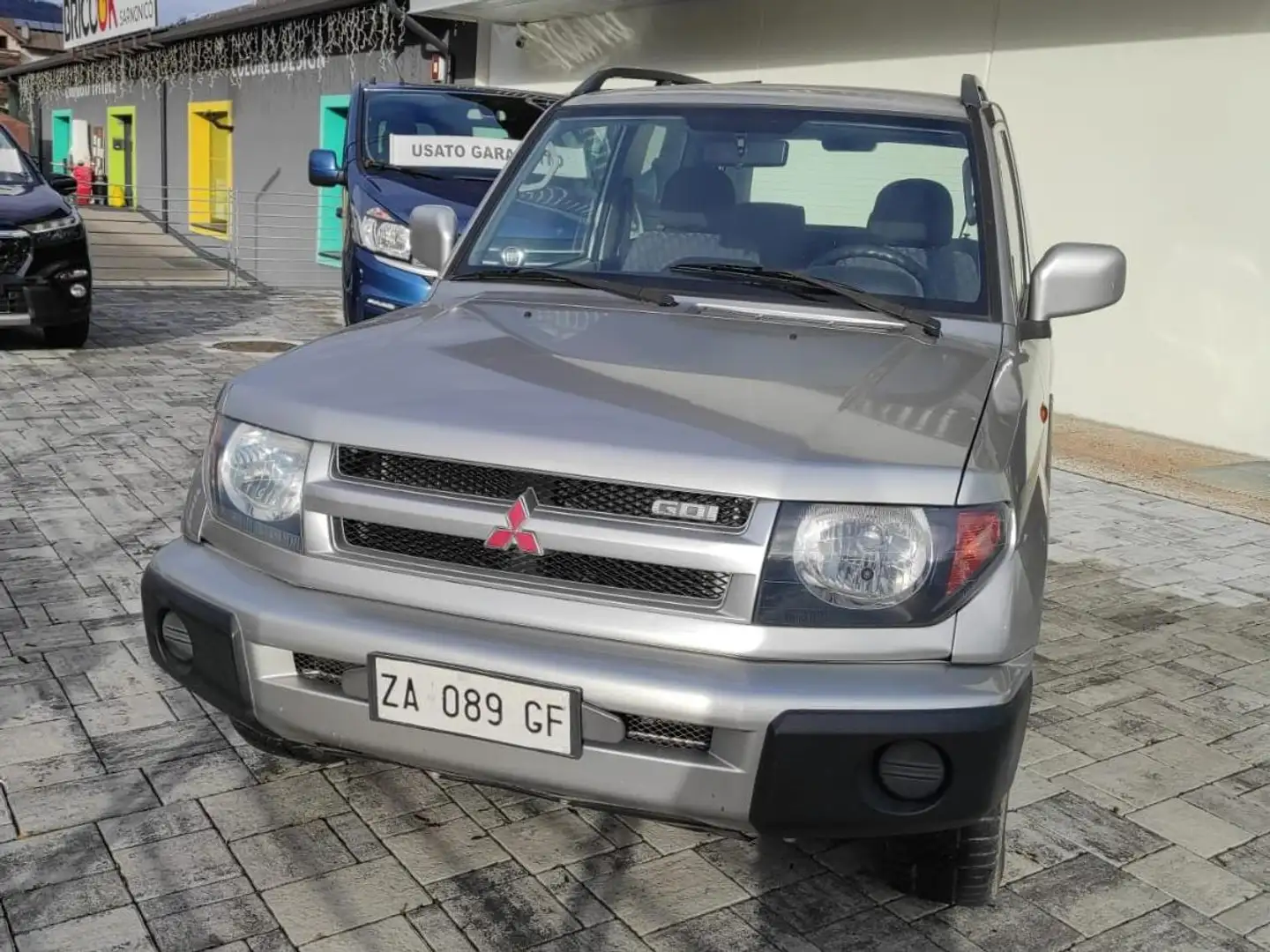 Mitsubishi Pajero Pinin 1.8 BENZINA 120CV 4X4 RIDOTTE 4WD GANCIO TRAINO Argent - 2