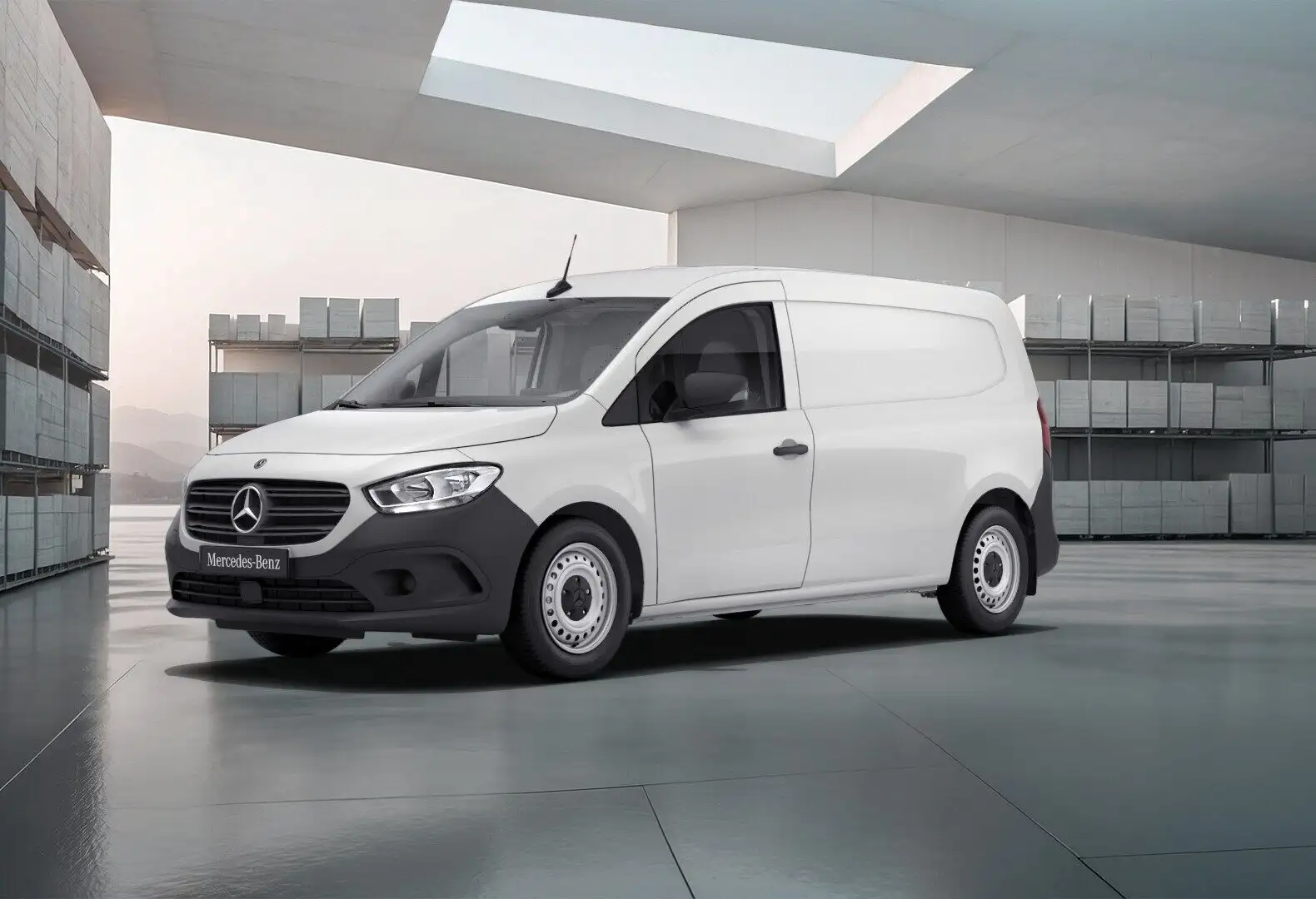 Mercedes-Benz Citan 110 CDI Kasten BASE Lang Cam SHZ AHK Weiß - 2