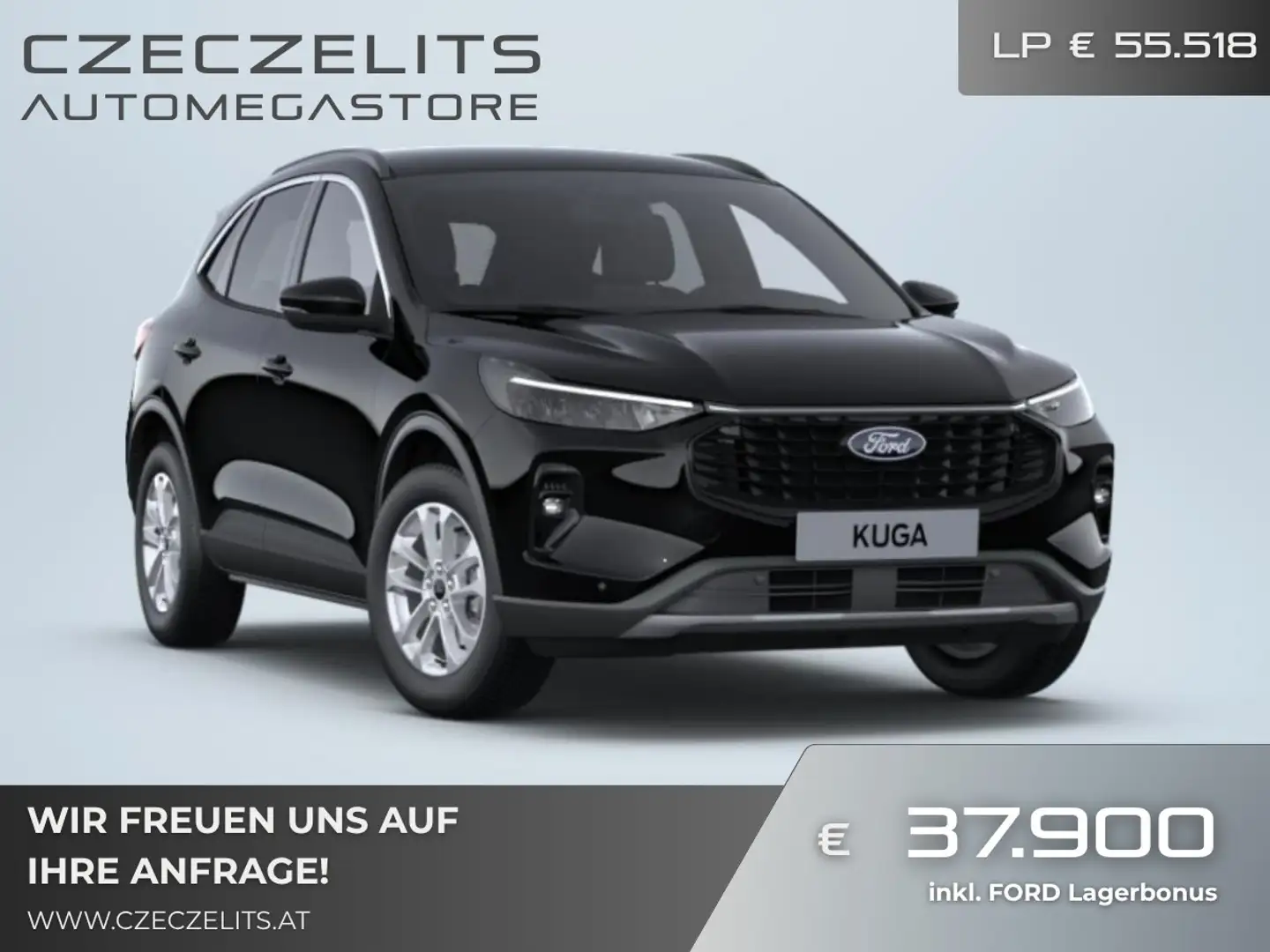 Ford Kuga 2,5 Duratec PHEV Titanium Aut. ON:42859 SG Schwarz - 1