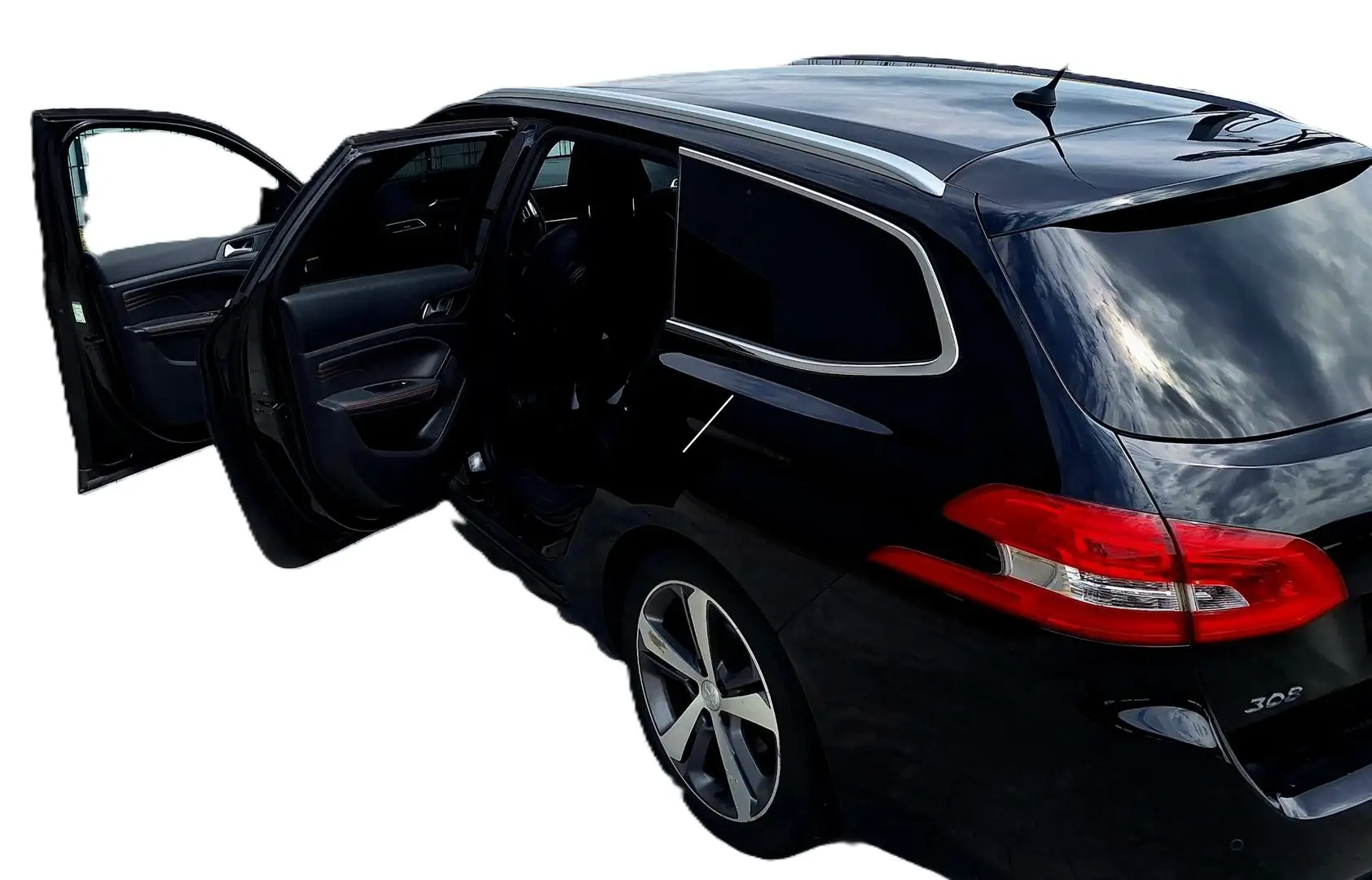 Peugeot 308 308+SW+SW+PureTech+130+GPF+Stop+ Schwarz - 2