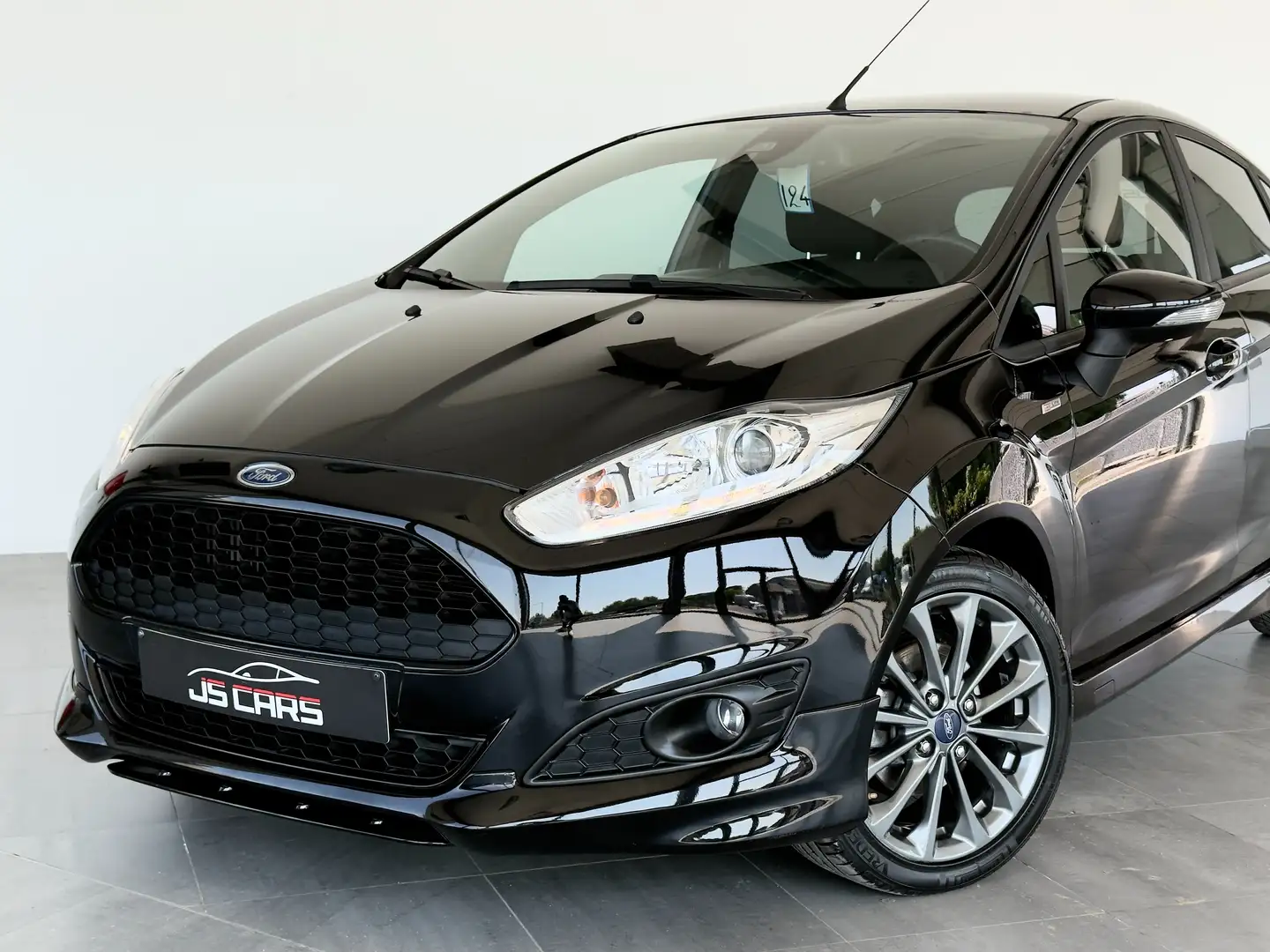 Ford Fiesta 1.0 ST-LINE-AIRCO AUTO-JANTES16-BLUETOOTH-PDC Noir - 2