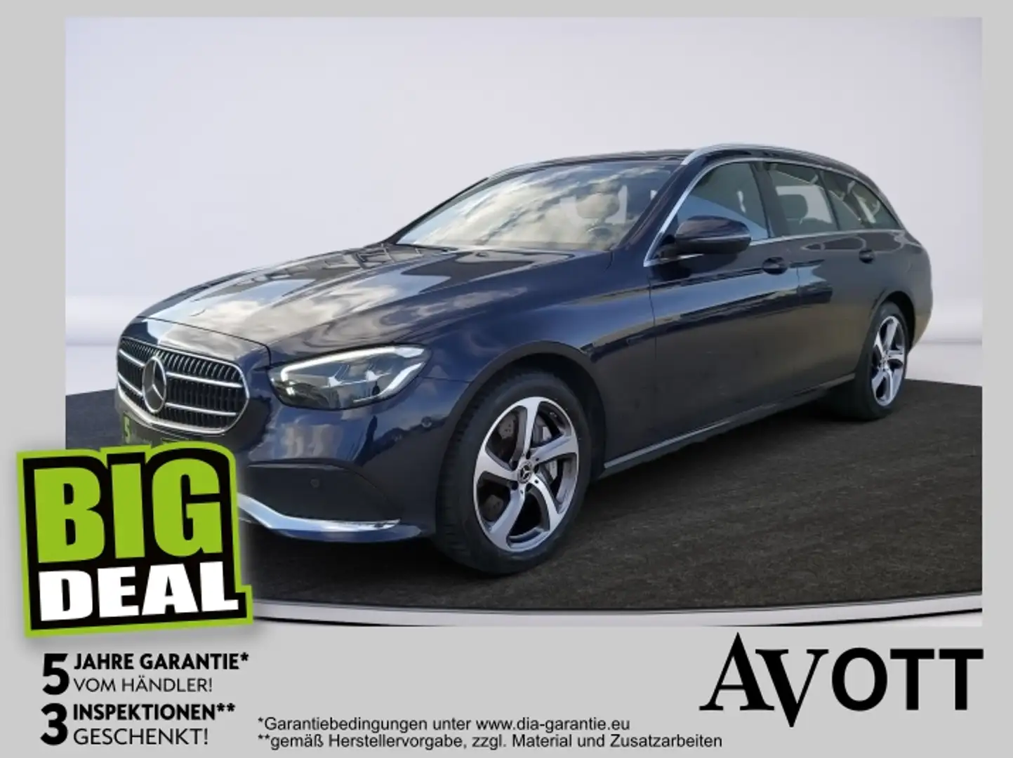 Mercedes-Benz E 300 de T Avantgarde Aut. Blau - 1