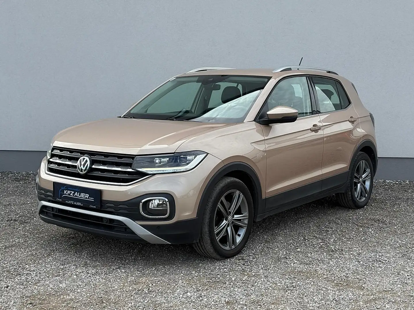 Volkswagen T-Cross 1,0 TSI Style **LED*Keyless*AHK*KAMERA** Beige - 1
