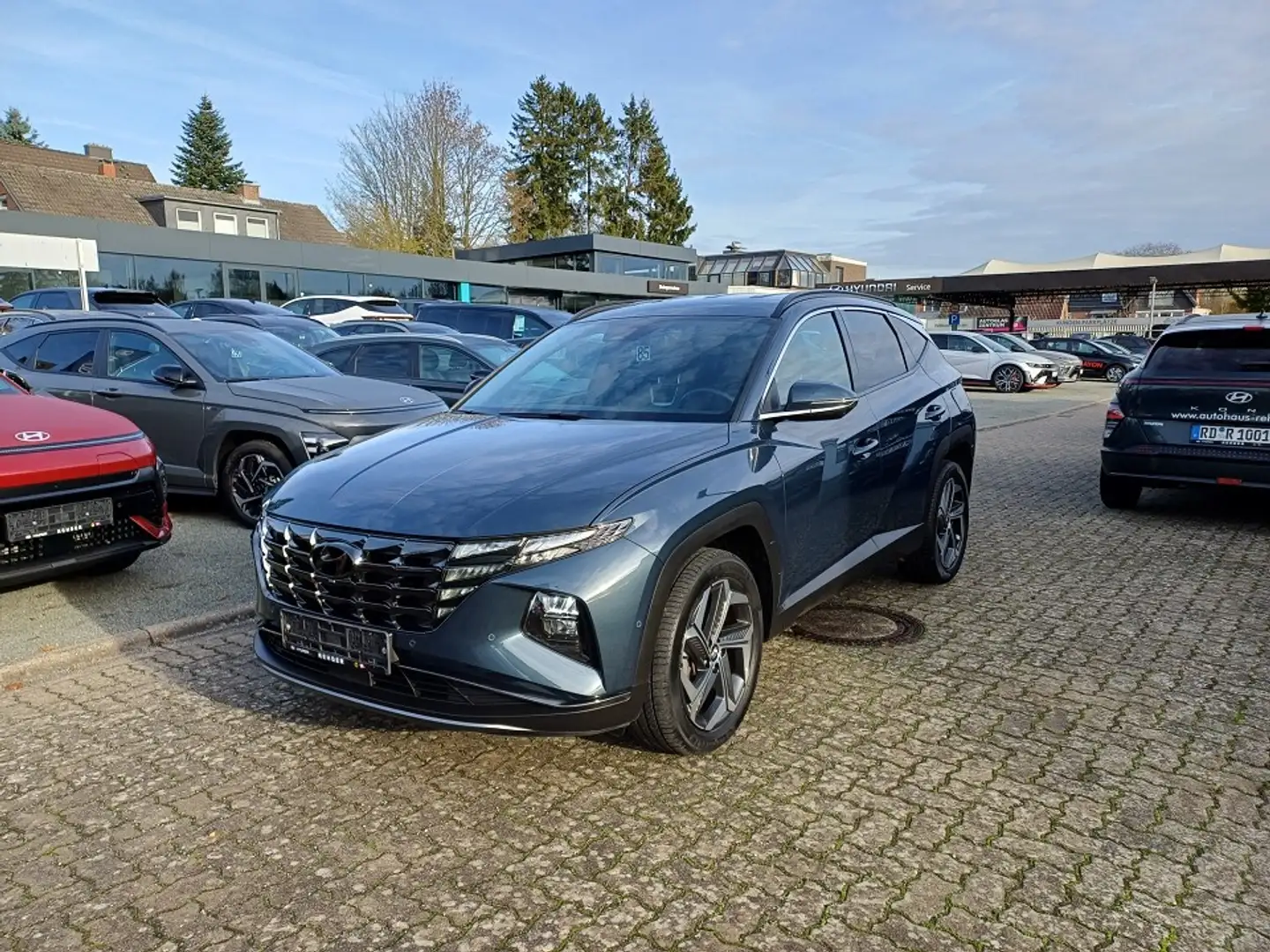 Hyundai TUCSON Hybrid 1.6 T-GDi 230PS 6-AT 2WD PRIME HDA, Assist. Bleu - 1
