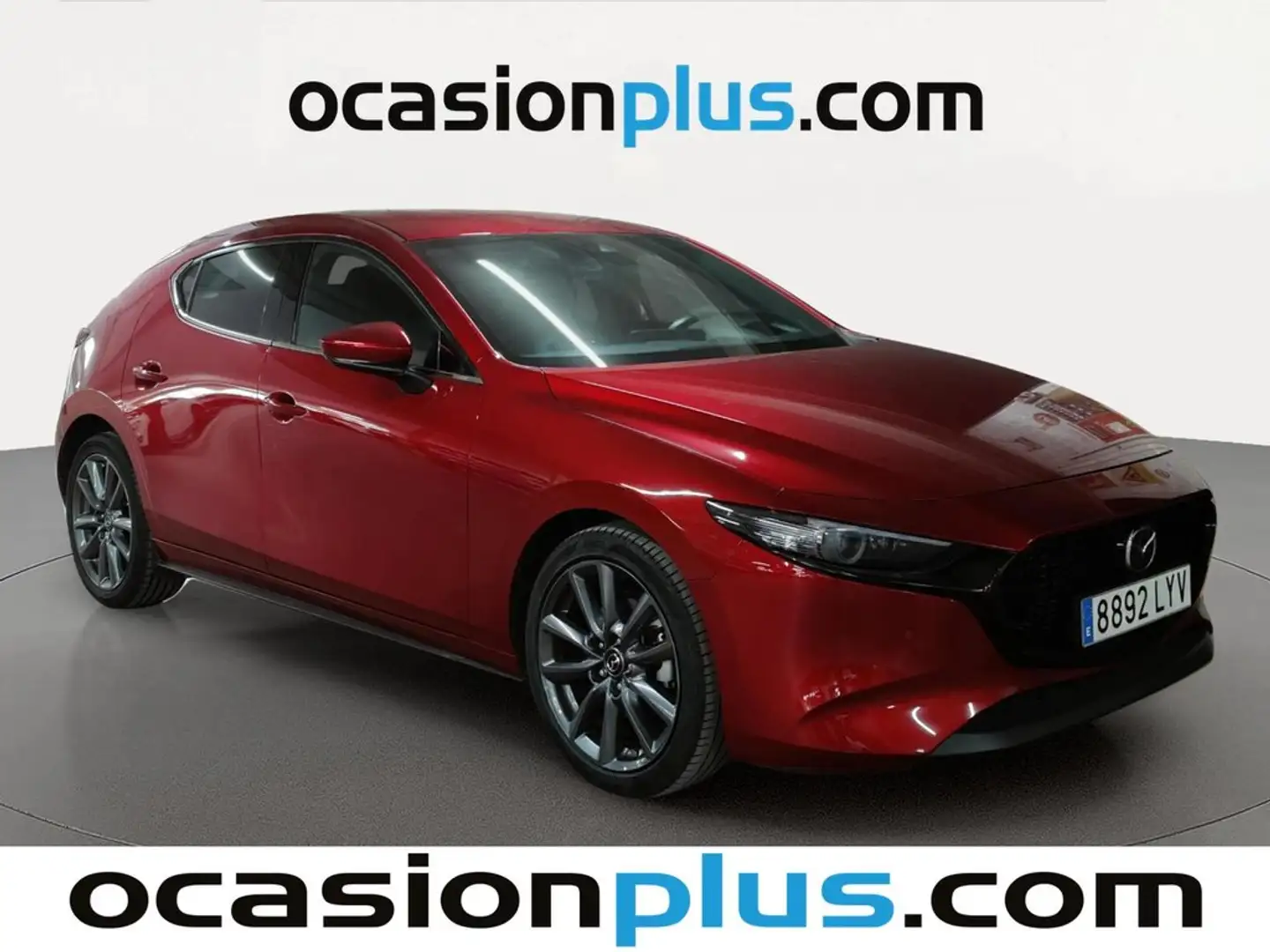 Mazda 3 2.0 e-Skyactiv-G Zenith Aut. 90kW Rojo - 2