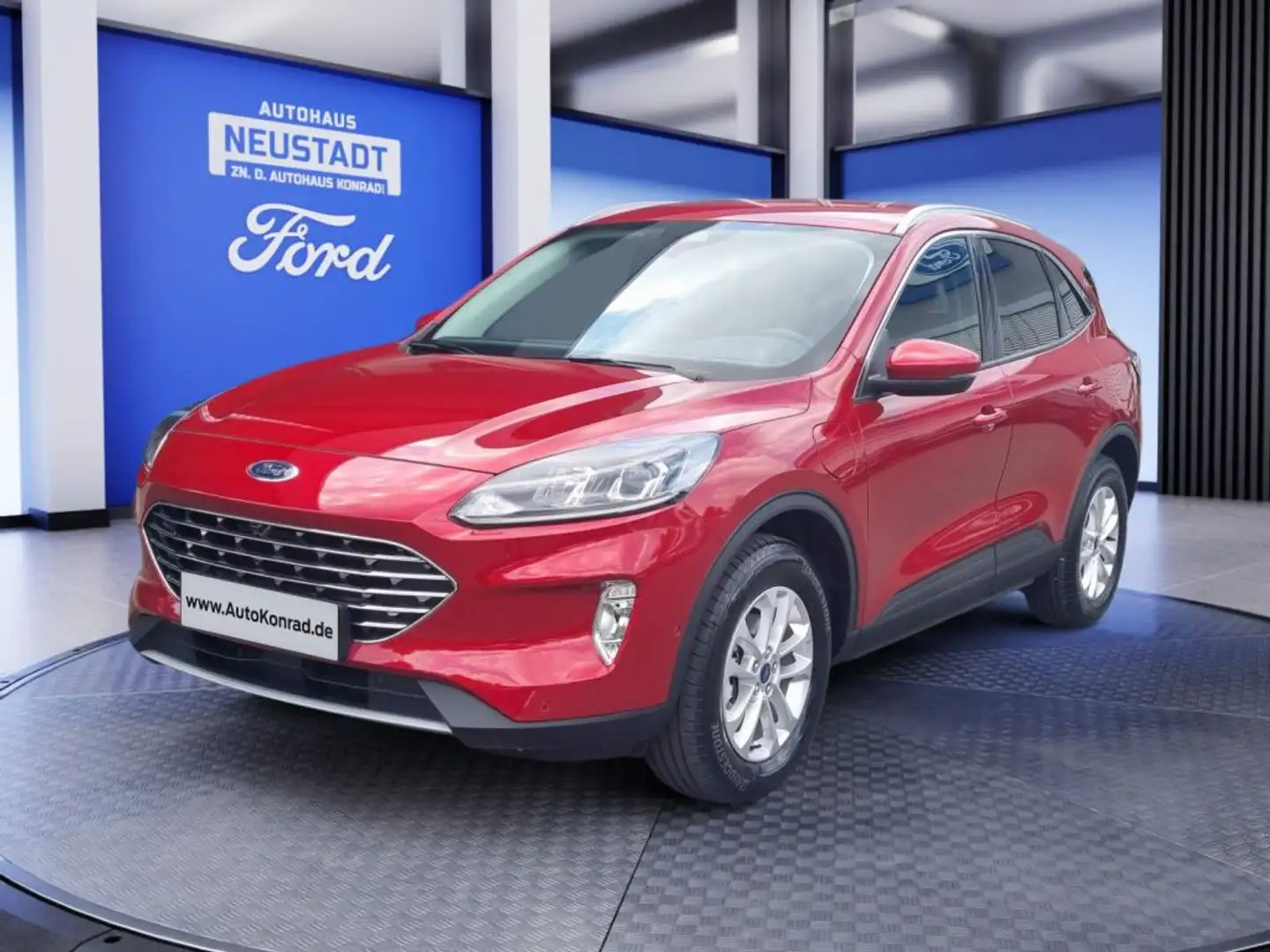 Ford Kuga 2.5 PHEV TITANIUM *Navi*Kamera*ACC*el.Heckklappe* Rot - 1