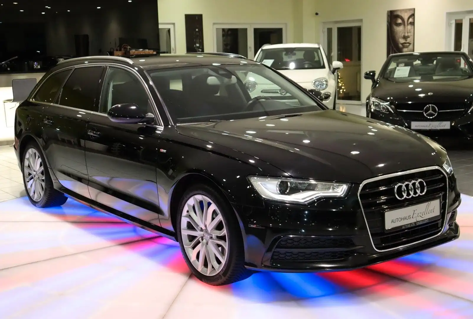 Audi A6 TDI Quattro S-Line*NAVI*SHZ*TEMPOMAT*PDC* Noir - 2