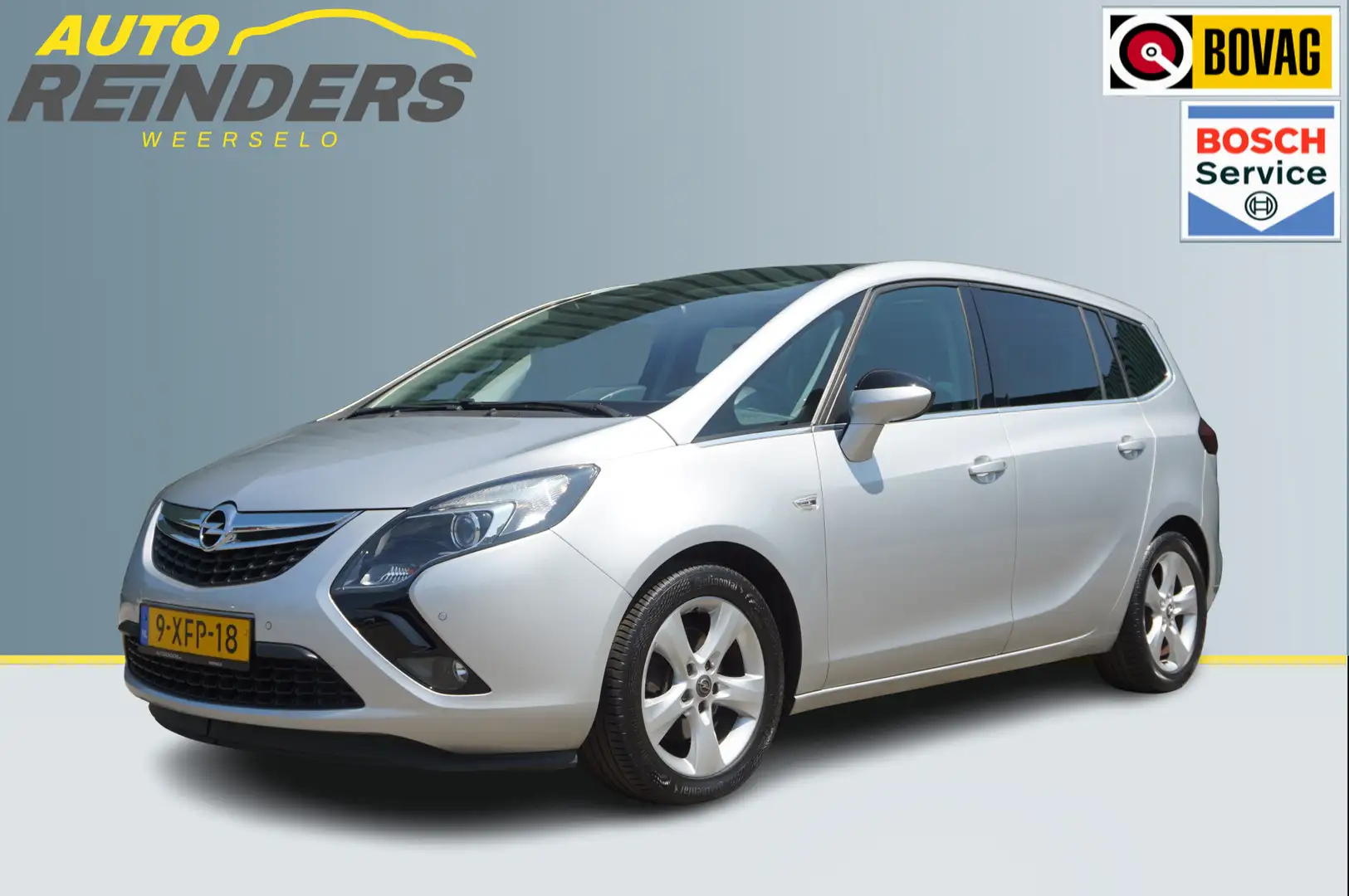 Opel Zafira Tourer 1.4Turbo 140pk Design Edition 7persoons + Trekhaak Grijs - 1