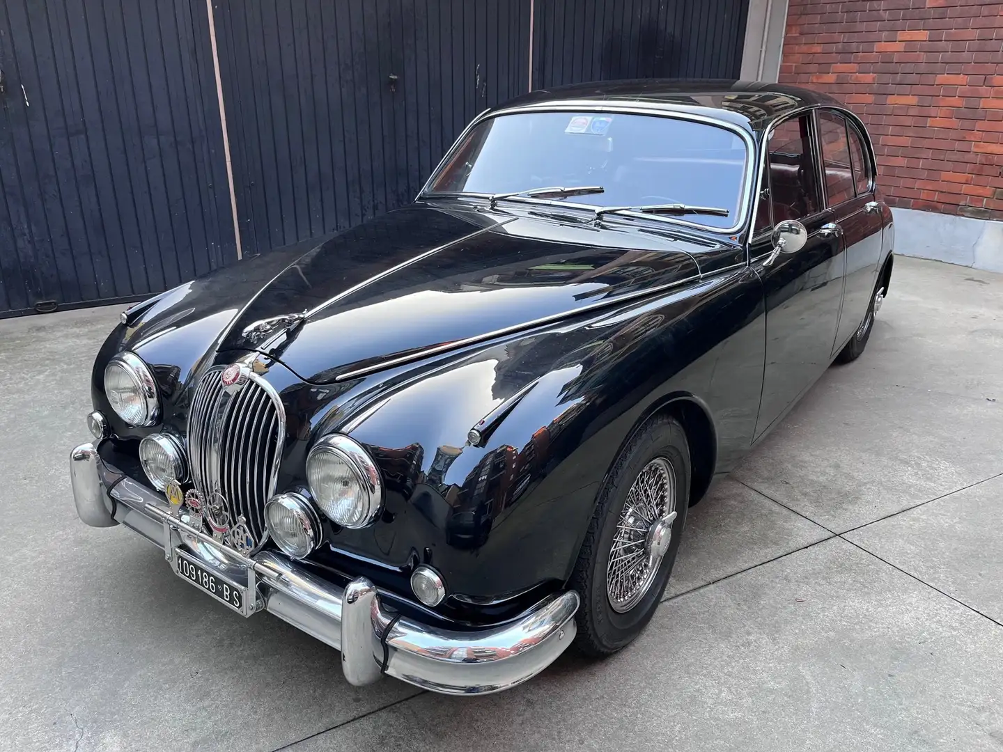 Jaguar MK II cambio manuale servosterzo asi Noir - 1