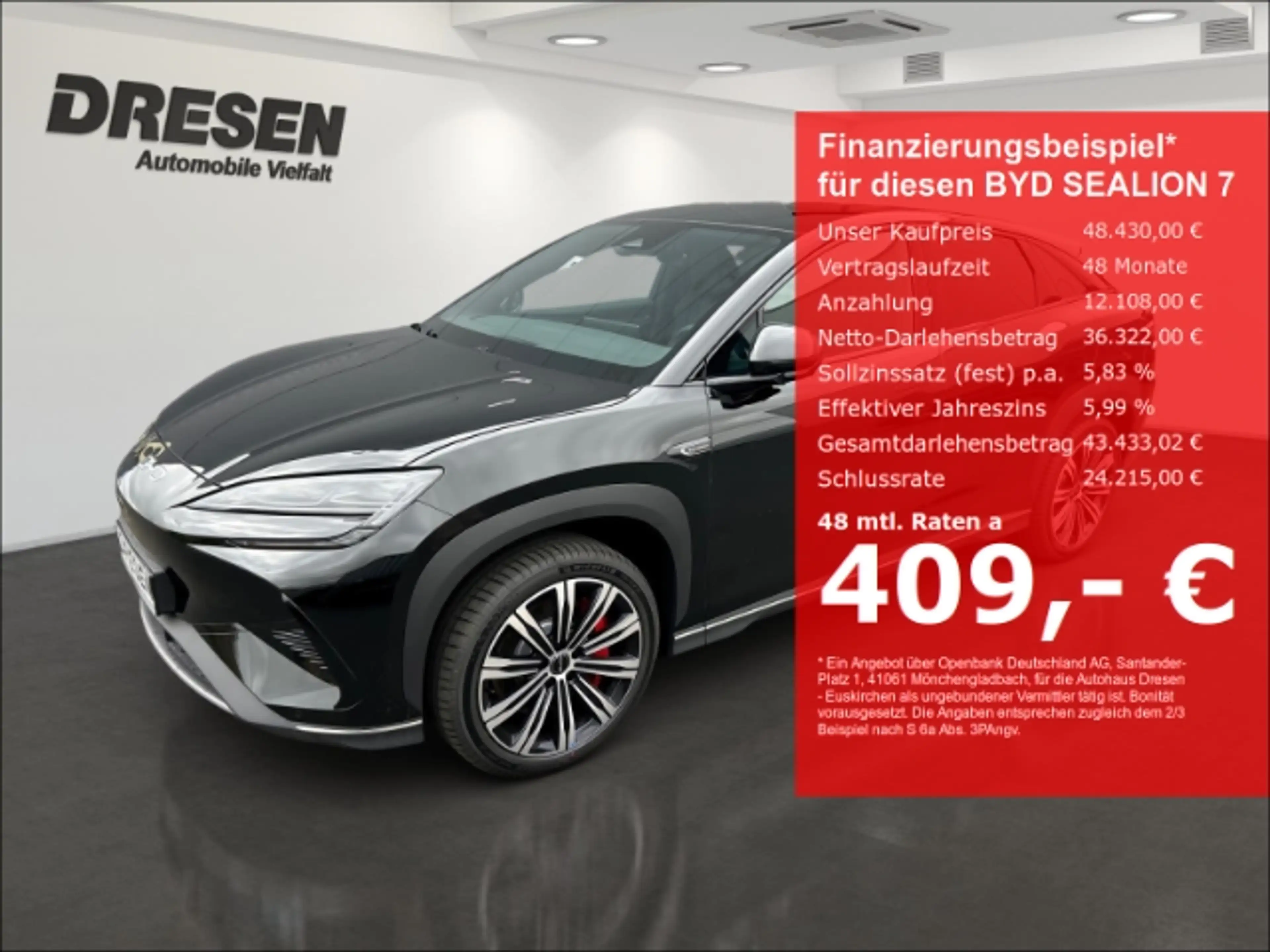 BYD Sealion 7 Design AWD elektr. Heckklappe/Sitzheizung/Navi/Pan