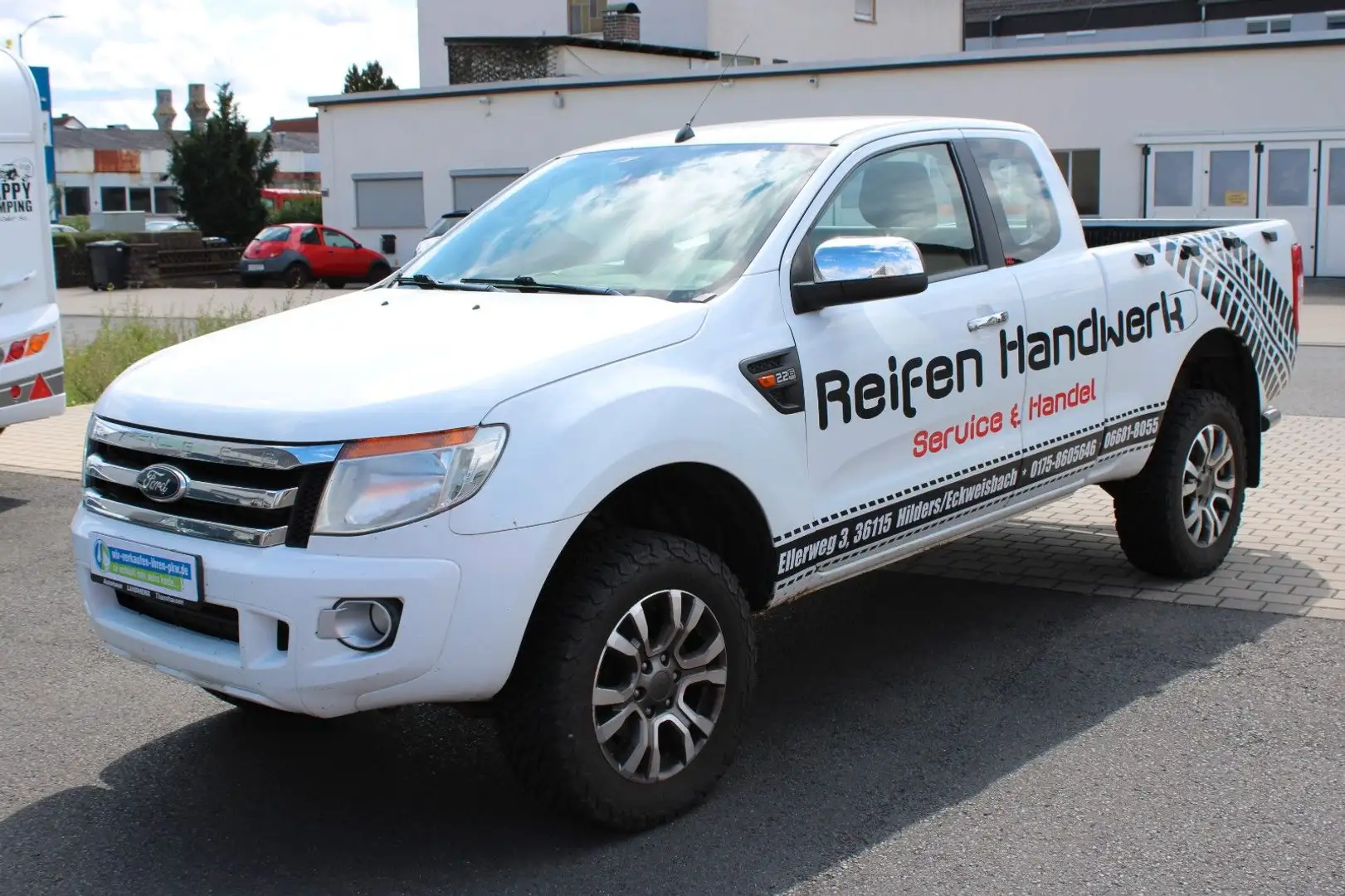 Ford Ranger XLT Extrakabine 4x4 Wiltrak Räder Höherle Weiß - 1