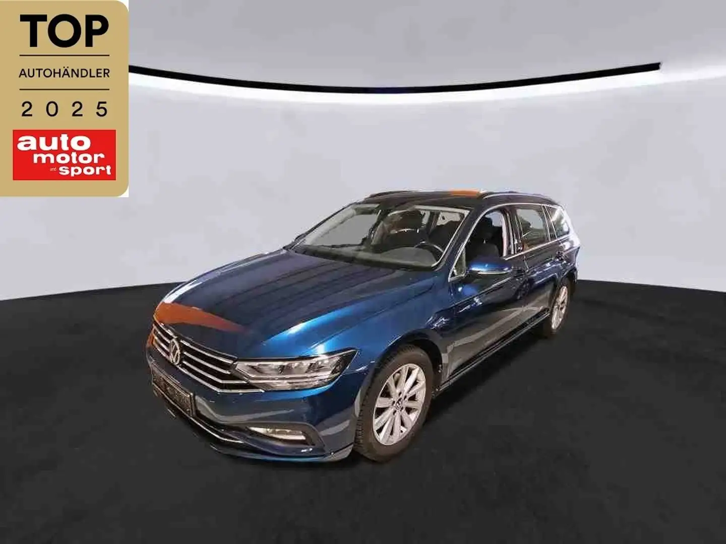 Volkswagen Passat Variant 2,0 TDI Variant Business DSG/AHK/DigiTaco/Memory Blau - 1