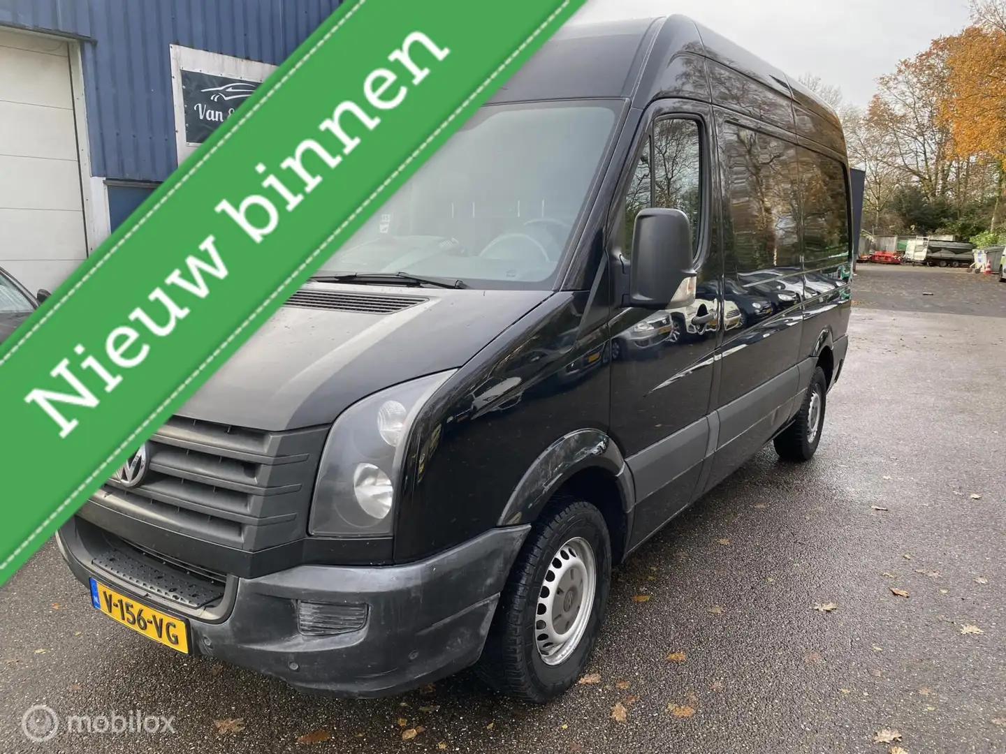 Volkswagen Crafter Bestel 35 2.0 TDI L2H2 BM CAR-PLAY A-CAMERA TREKHA Zwart - 1