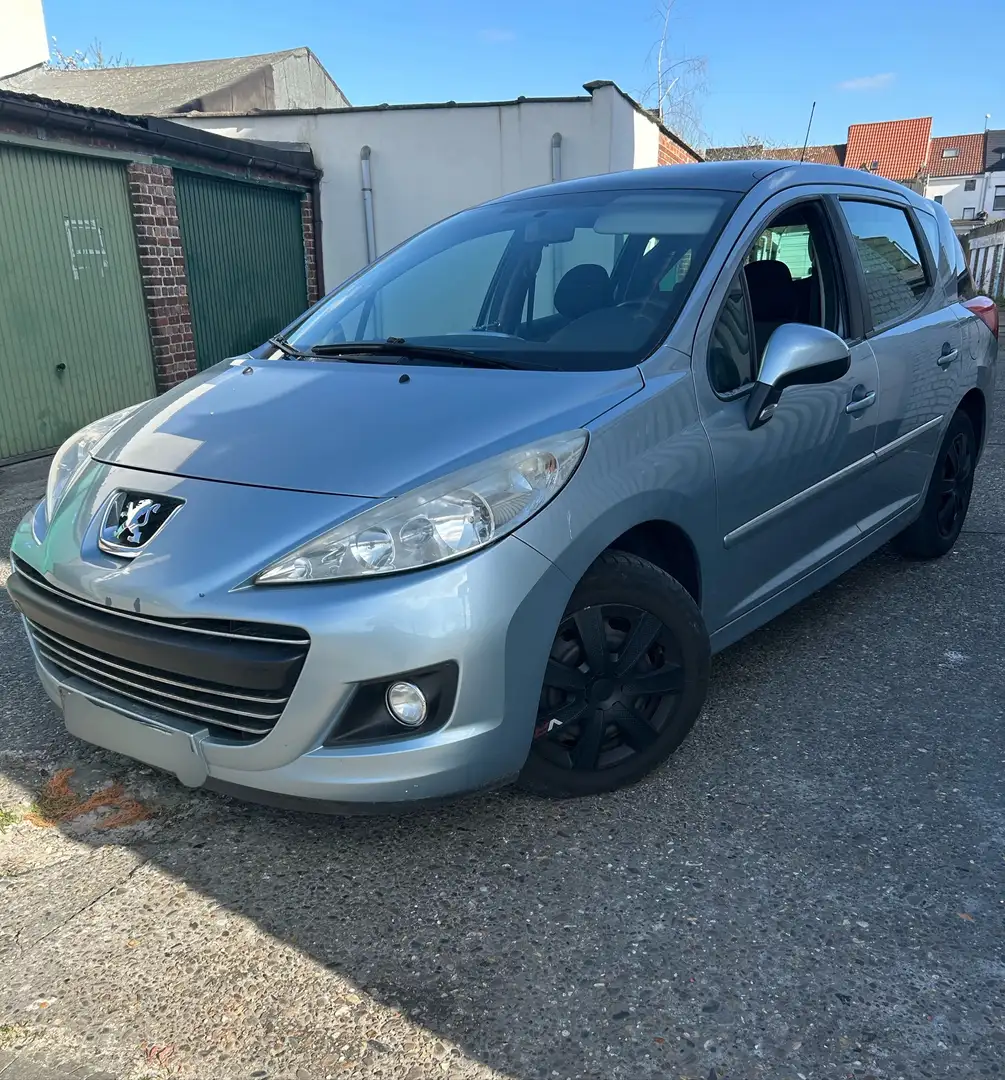 Peugeot 207 SW 1.6 HDi EURO5/PANO/AIRCO en bon etat Plateado - 2