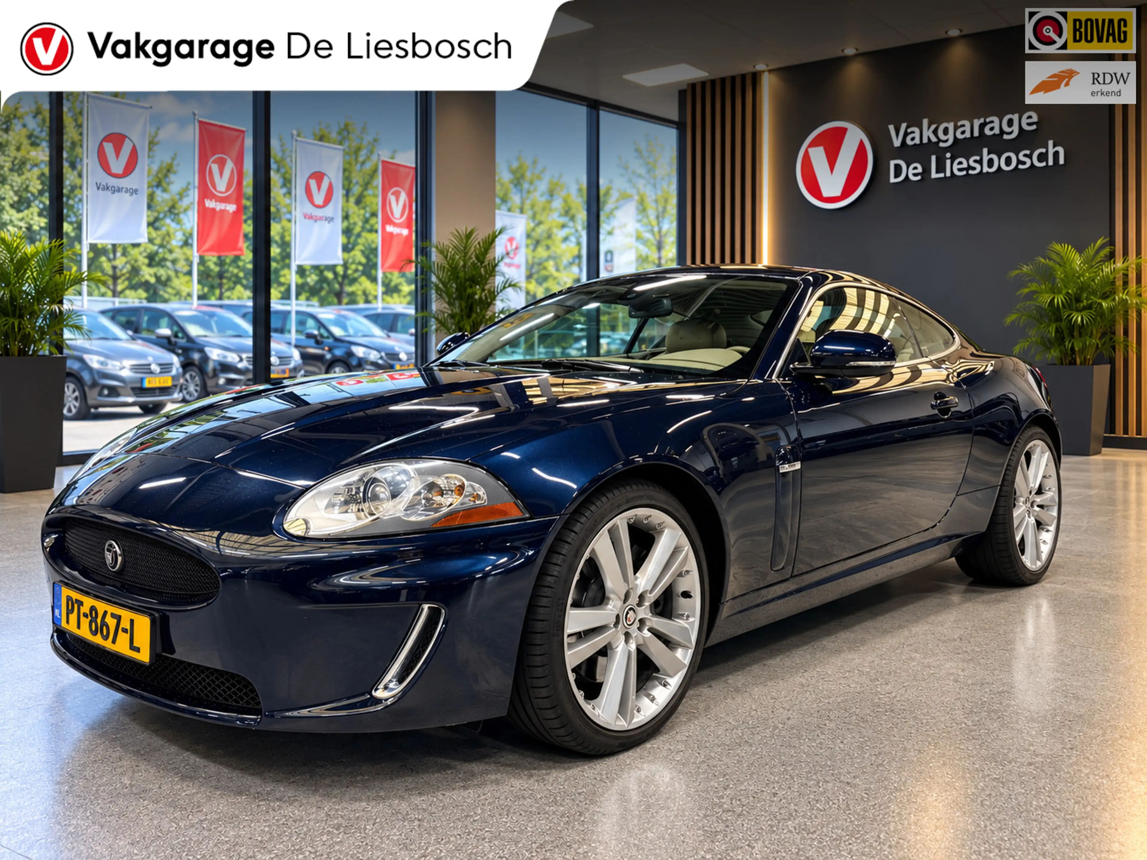 Jaguar XK 5.0 V8 Coupé Portfolio/leer/memory/navi/boeken/20