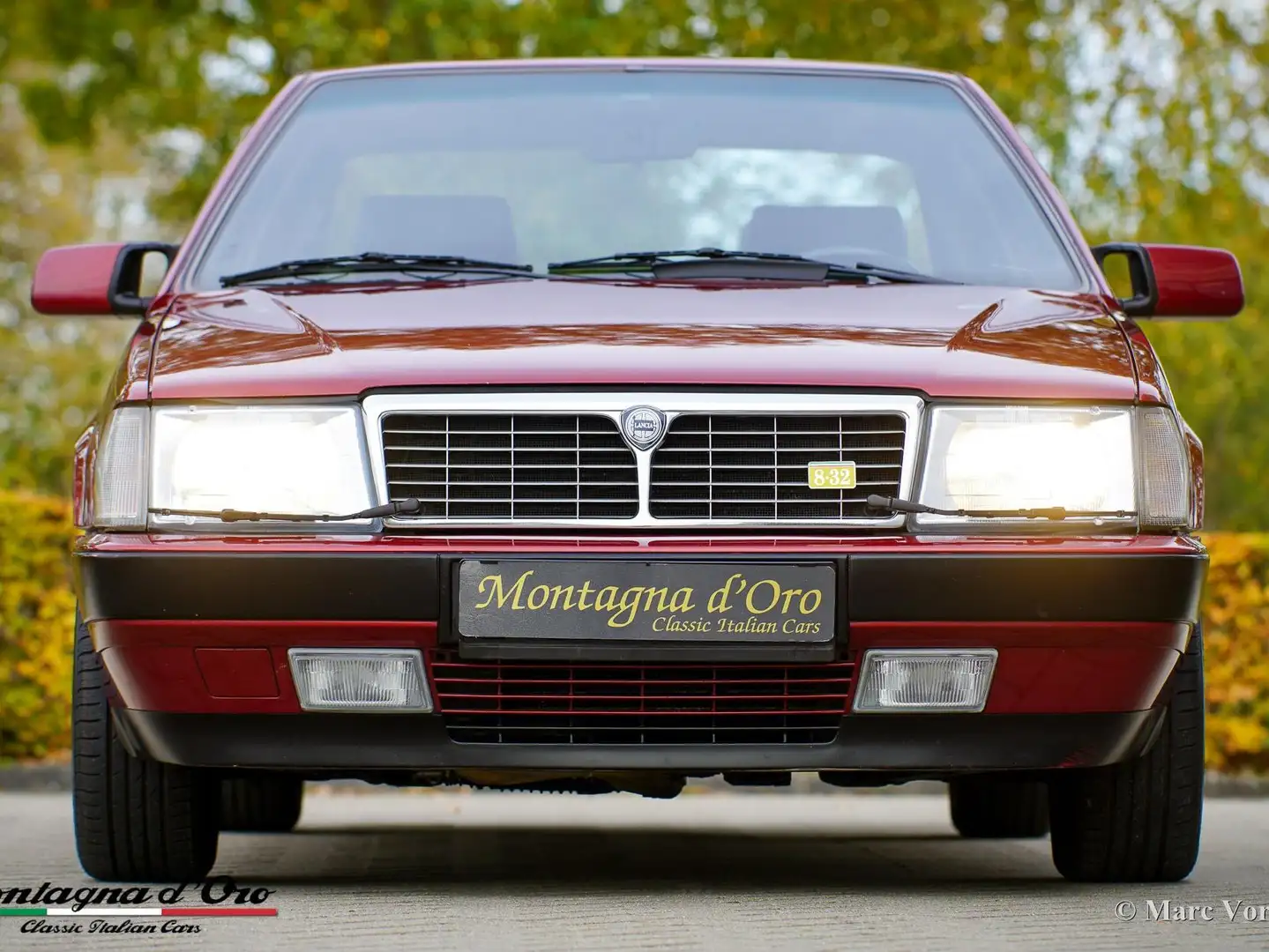 Lancia Thema Ferrari 8.32 Rood - 1