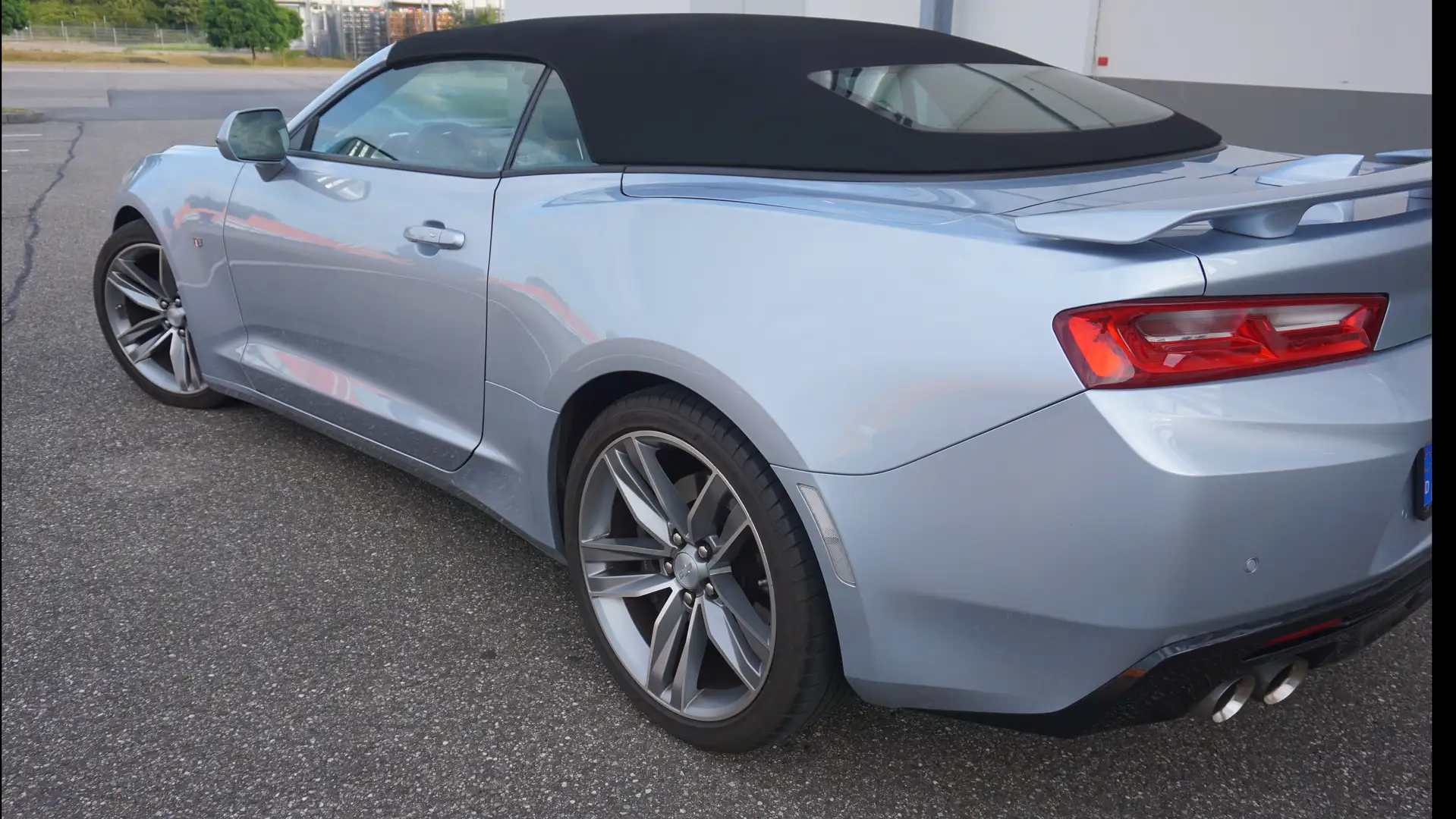 Chevrolet Camaro V8 AT Cabriolet, EU-Modell (deutsche Auslieferung) Silber - 2