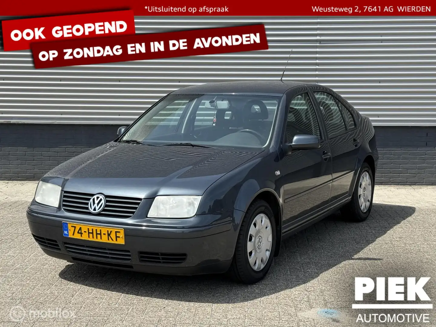 Volkswagen Bora 1.6-16V Comfortline TREKHAAK, AIRCO, CRUISE Azul - 1