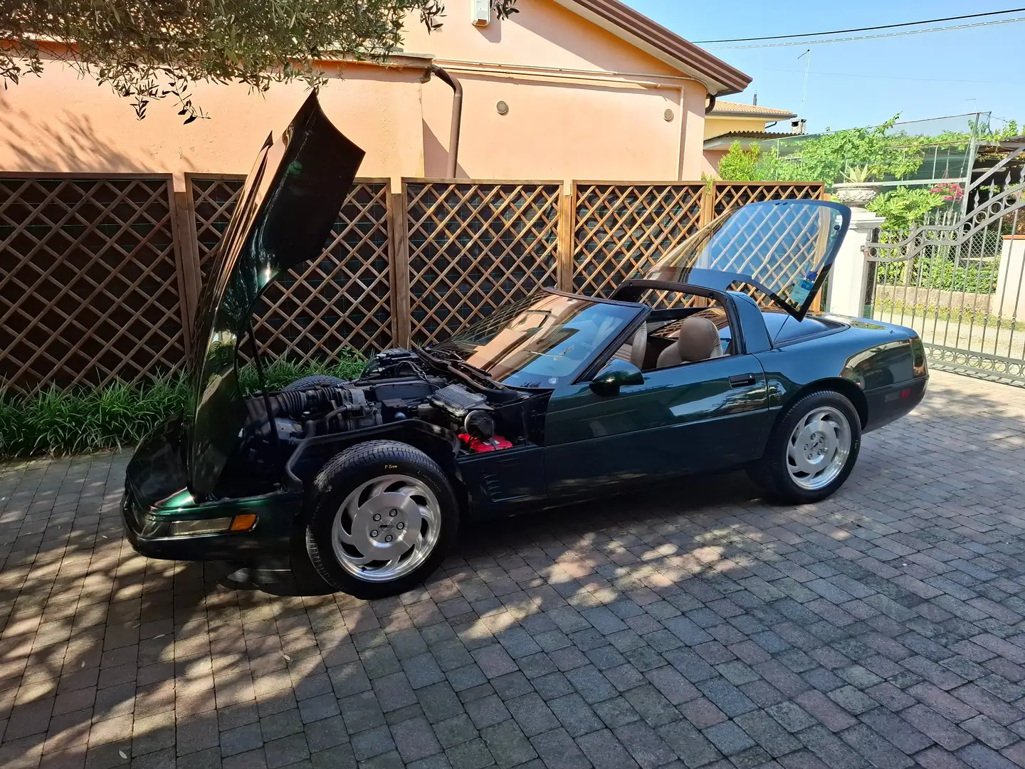 Chevrolet Corvette Corvette coupé targa 5.7 V8 auto Verde - 2