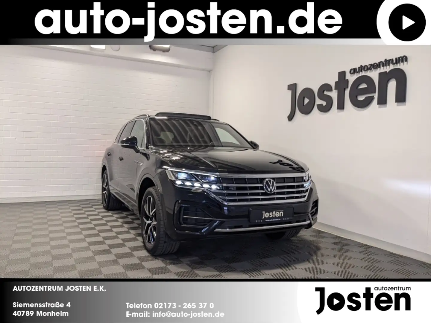 Volkswagen Touareg R-Line 4M 3.0 V6 TDI AHK MTRX KAM Pano Noir - 1