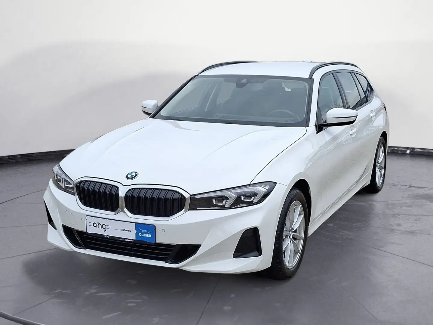 BMW 320 i Touring Auto Sport Aut. Klimaaut. Weiß - 2