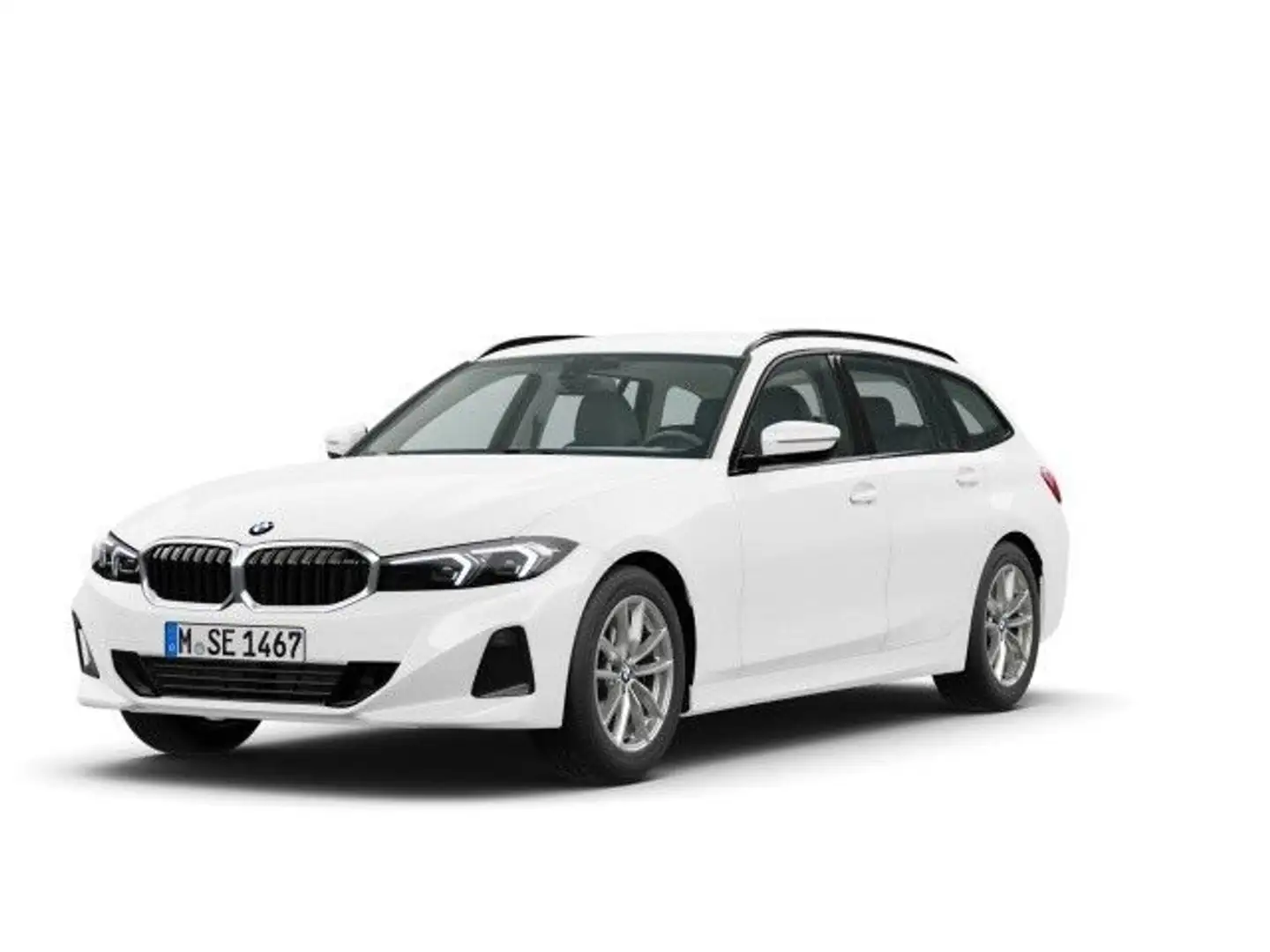BMW 320 i Touring Auto Sport Aut. Klimaaut. Blanc - 1