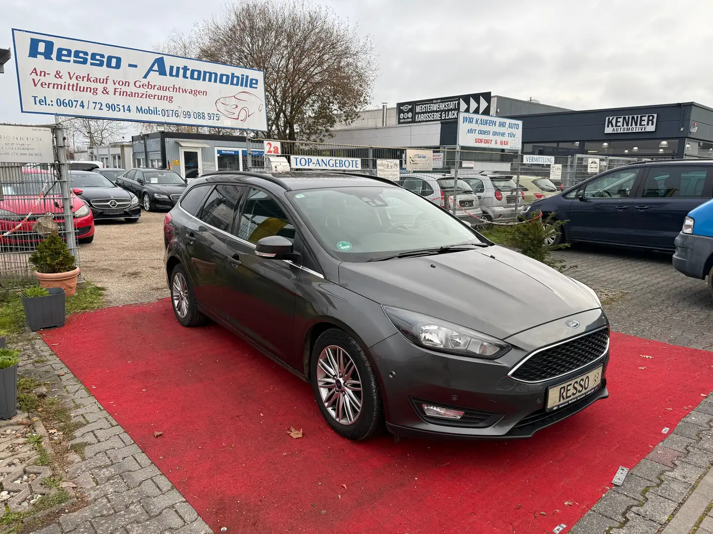 Ford Focus Cool *1-HAND*KLIMA*NAVI*MWST*HÄNDLER/EXPORT* Grigio - 2