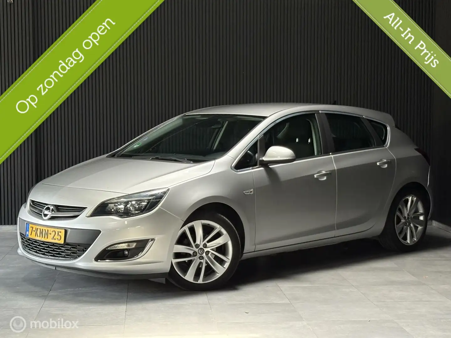 Opel Astra 1.4 Turbo Sport|NWEKETTING|NAVI|CRUISE|NAP| Grijs - 1