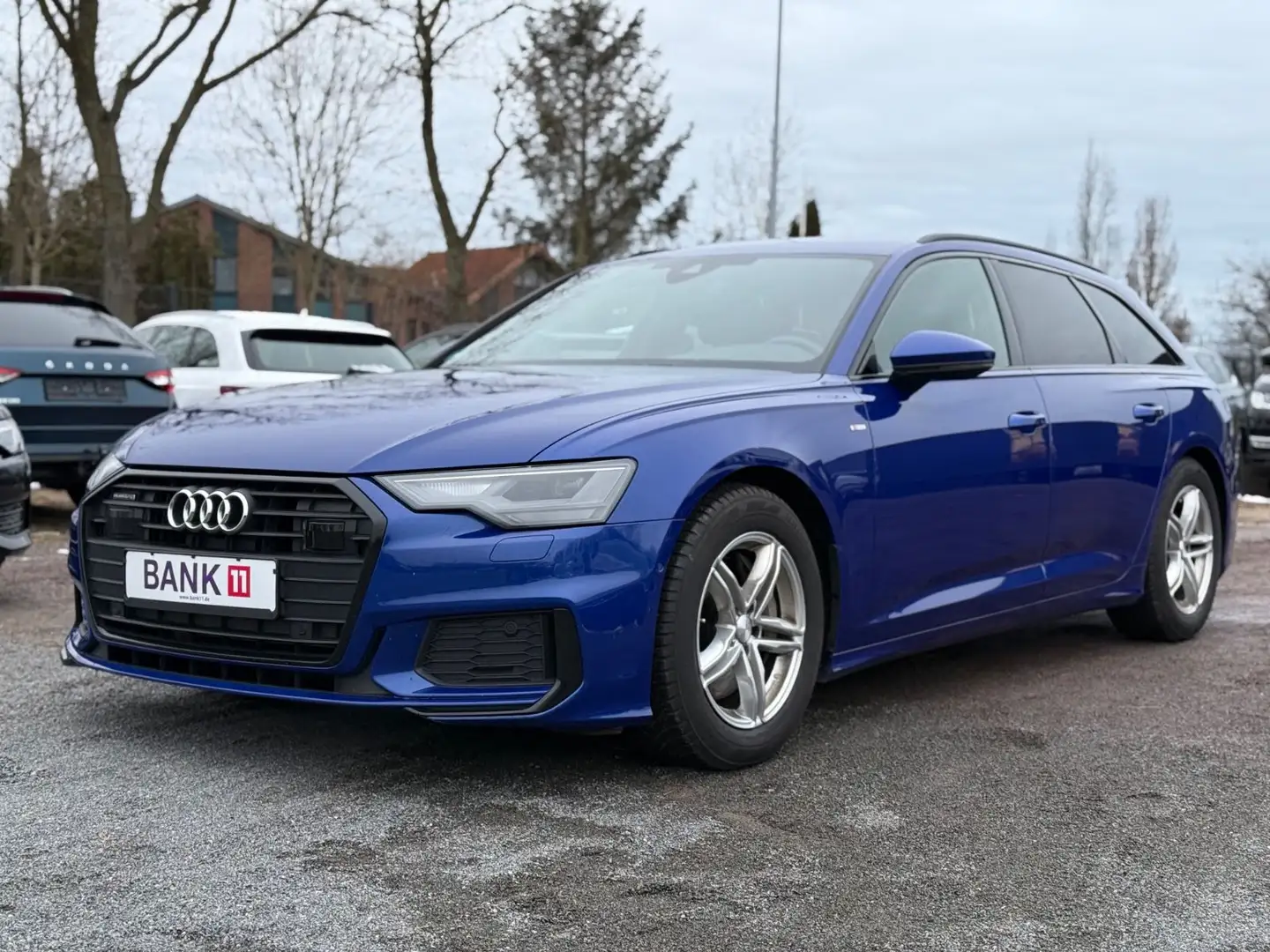 Audi A6 50 TDI quattro S-Line|ACC|LED|STANDHZ|4xKLIMA Blau - 1