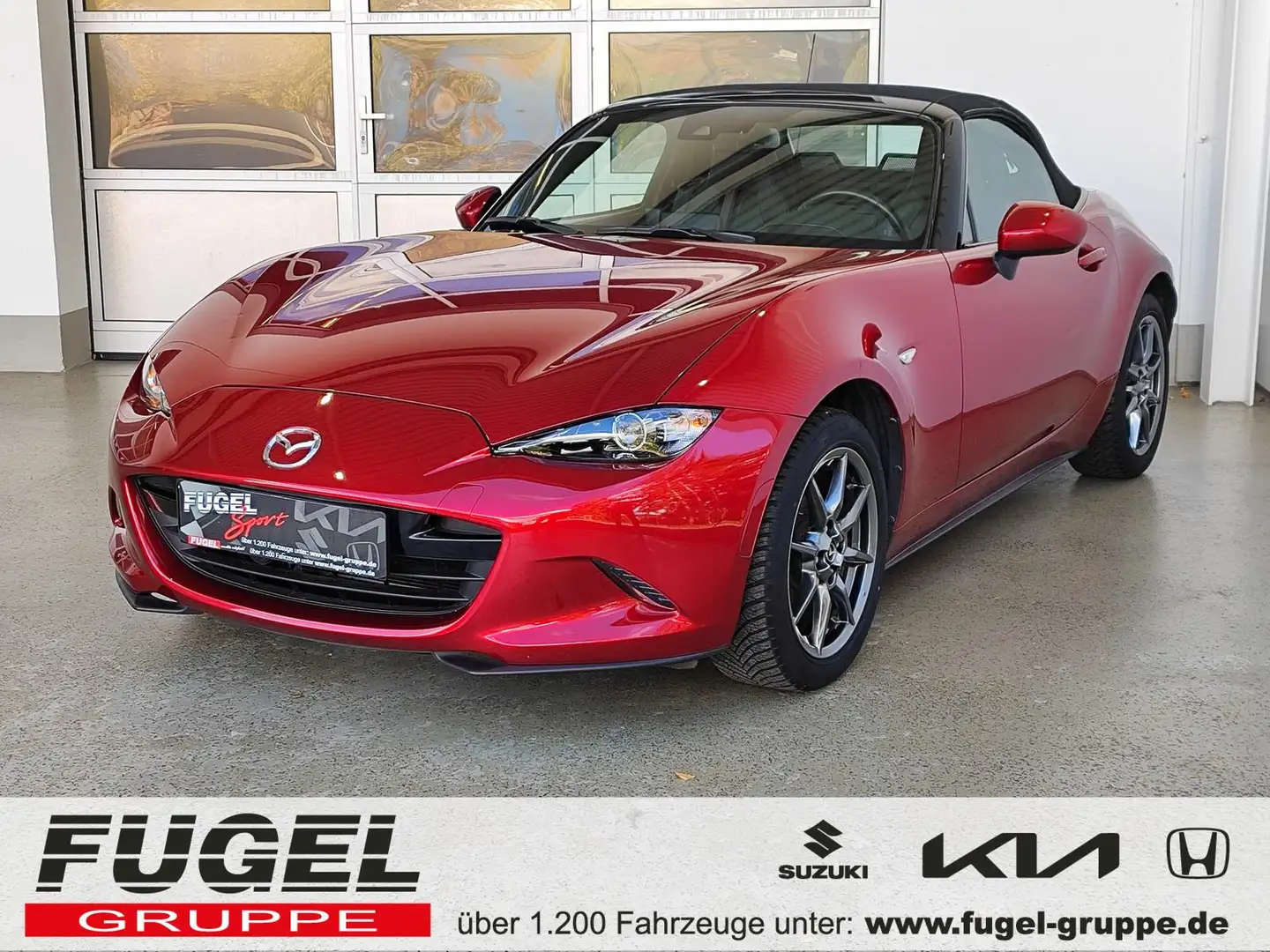 Mazda MX-5 1.5 16V Selection LED|Sound|Navi|Leder Rot - 1