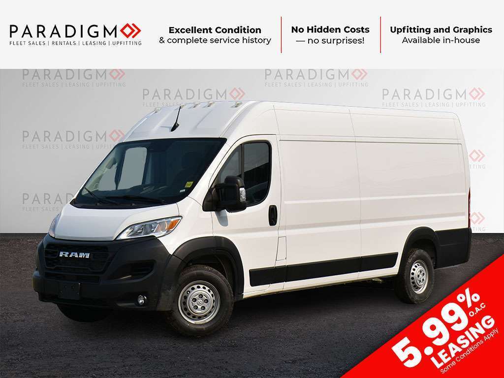 White 2025 RAM ProMaster Van Front-Wheel Drive Automatic