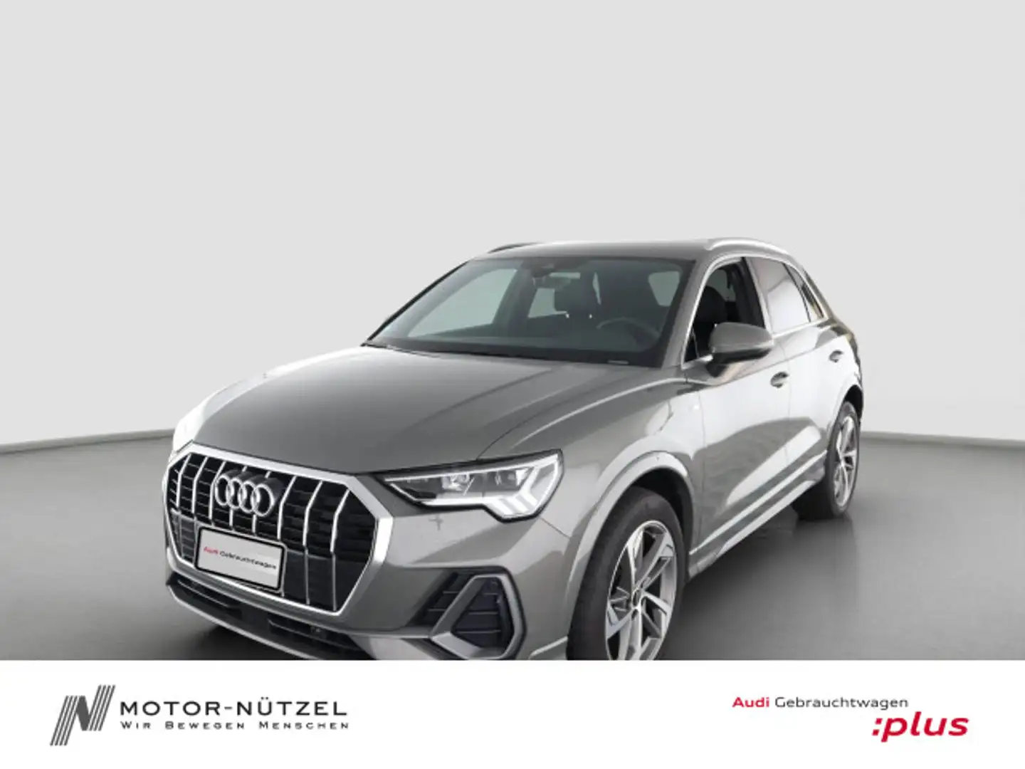 Audi Q3 35 TFSI S-TR S-LINE LED+NAVI+PDC+AHK+SHZ+19" Gris - 1