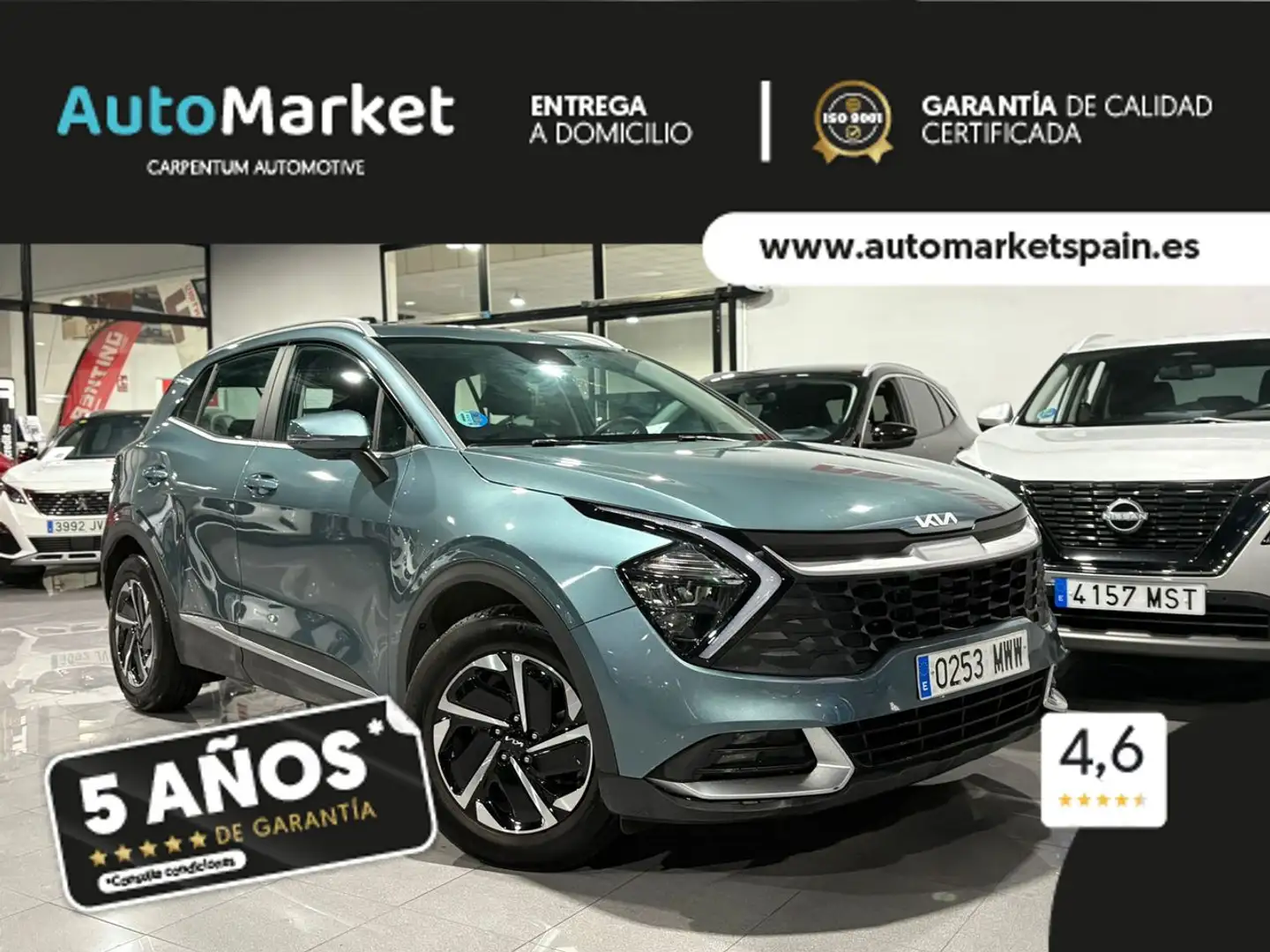 Kia Sportage DRIVE 1.6 T-GDI 118KW (160CV) DRIVE 17" Schwarz - 1