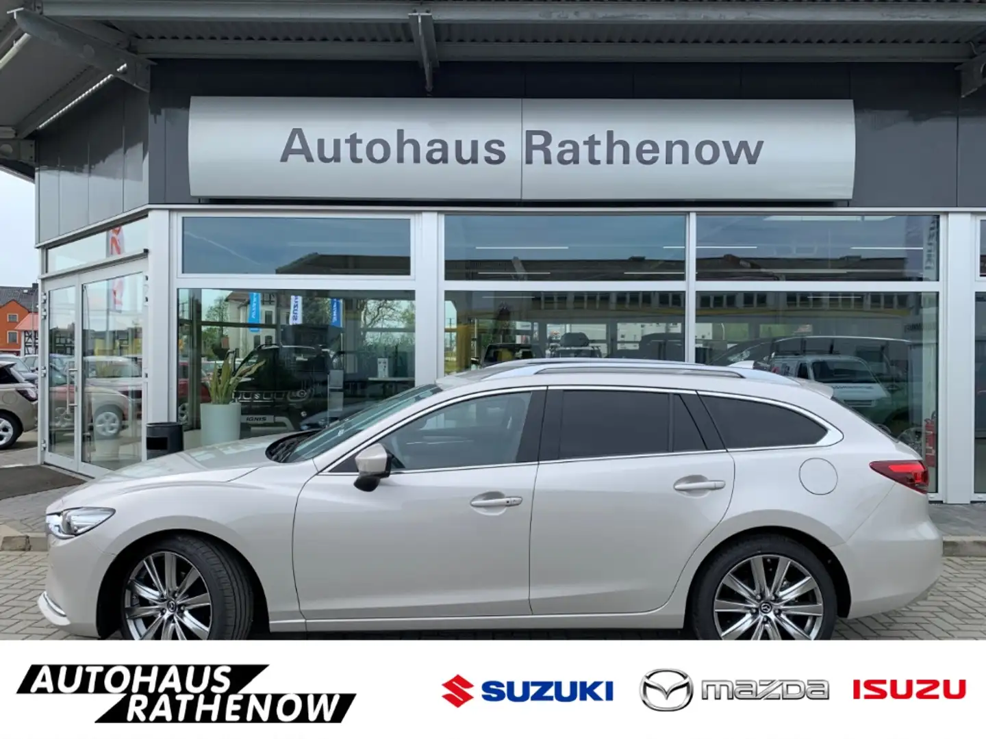 Mazda 6 Kombi Exclusive-Line AUTOMATIK PLATIN LEDER 2.0 SK Or - 1