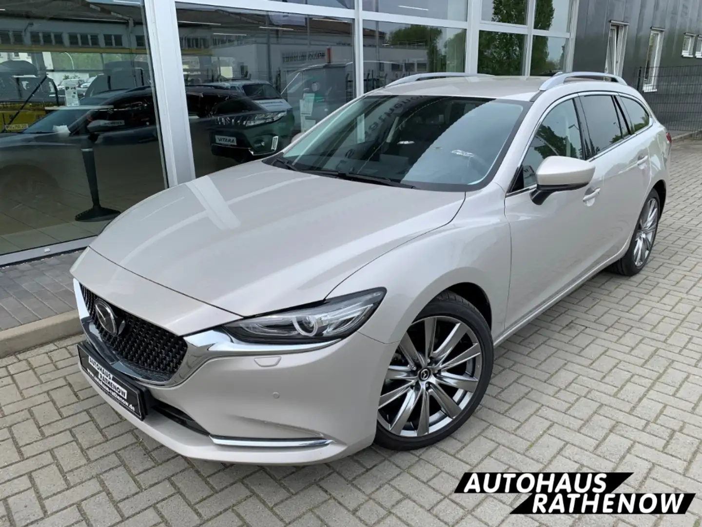 Mazda 6 Kombi Exclusive-Line AUTOMATIK PLATIN LEDER 2.0 SK Or - 2