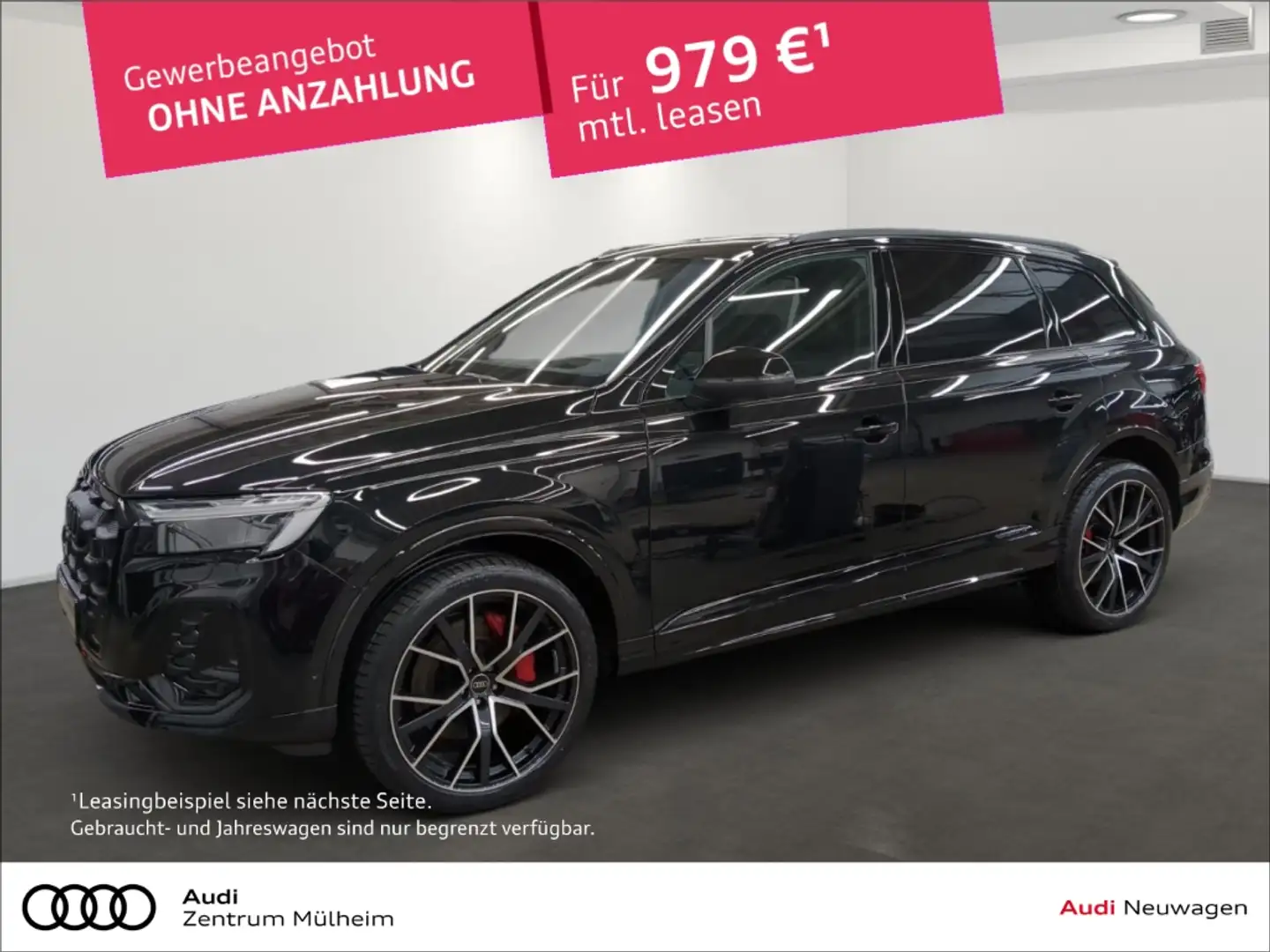 Audi Q7 50 TDI quattro S lineSportpaket Luftfederung Stand Schwarz - 1