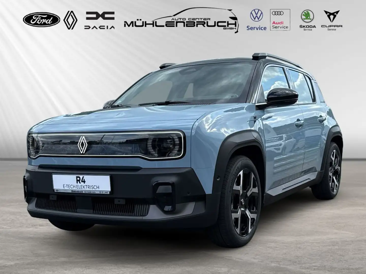 Renault R 4 E-Tech Techno 150 Comfort Range Bleu - 1