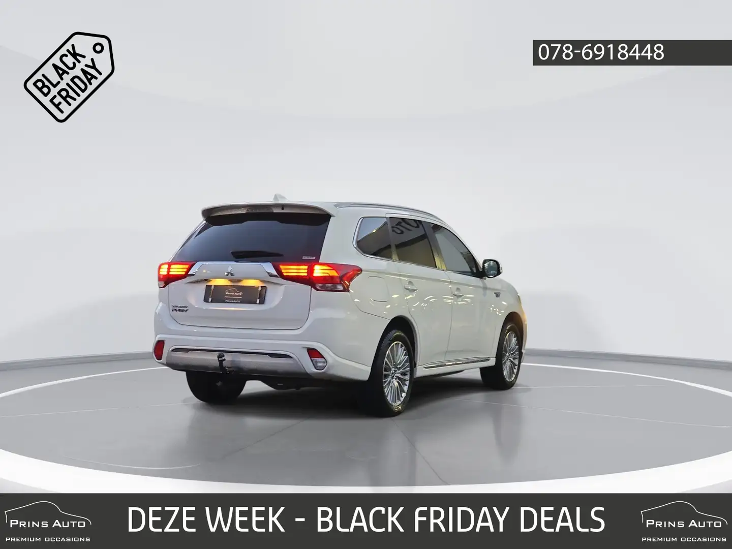 Mitsubishi Outlander 2.4 PHEV Intense+ |STOELVW|NAVI|TREKHAAK|CAMERA|CL Blanc - 2