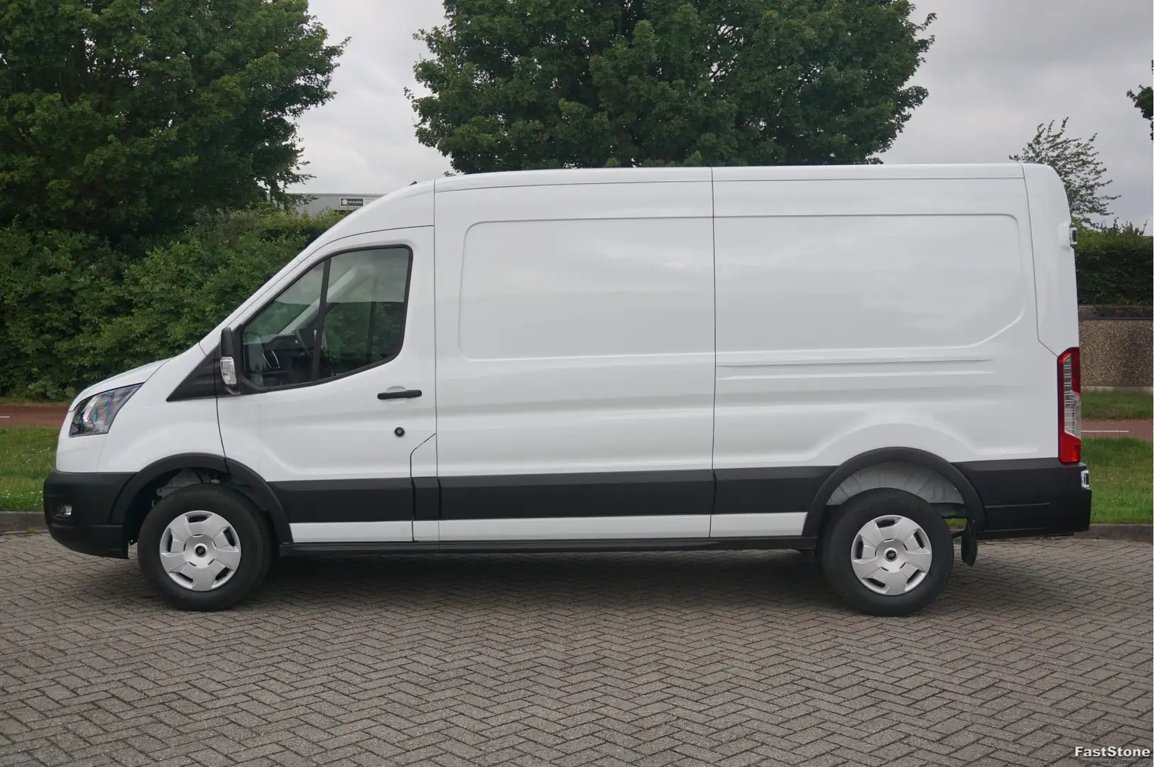 Ford Transit 350L 130PK L3H2 Trend LDT BPM VRIJ!! 12" Sync Appl Bianco - 2