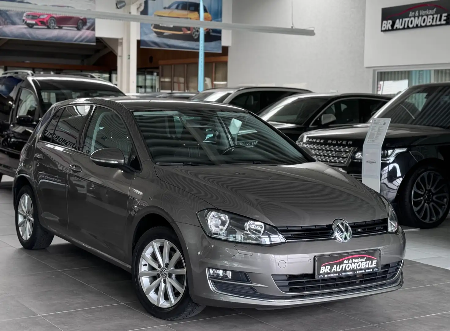 Volkswagen Golf Lounge BMT*Vw Vfw+1.Hand*Tüv/Au neu*Scheckheft Grau - 1