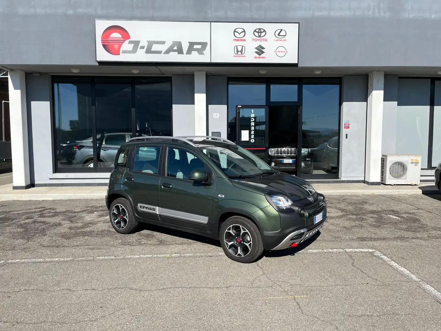 Fiat Panda Panda III 2021 Cross 1.0 firefly hybrid Cross s Grün - 1