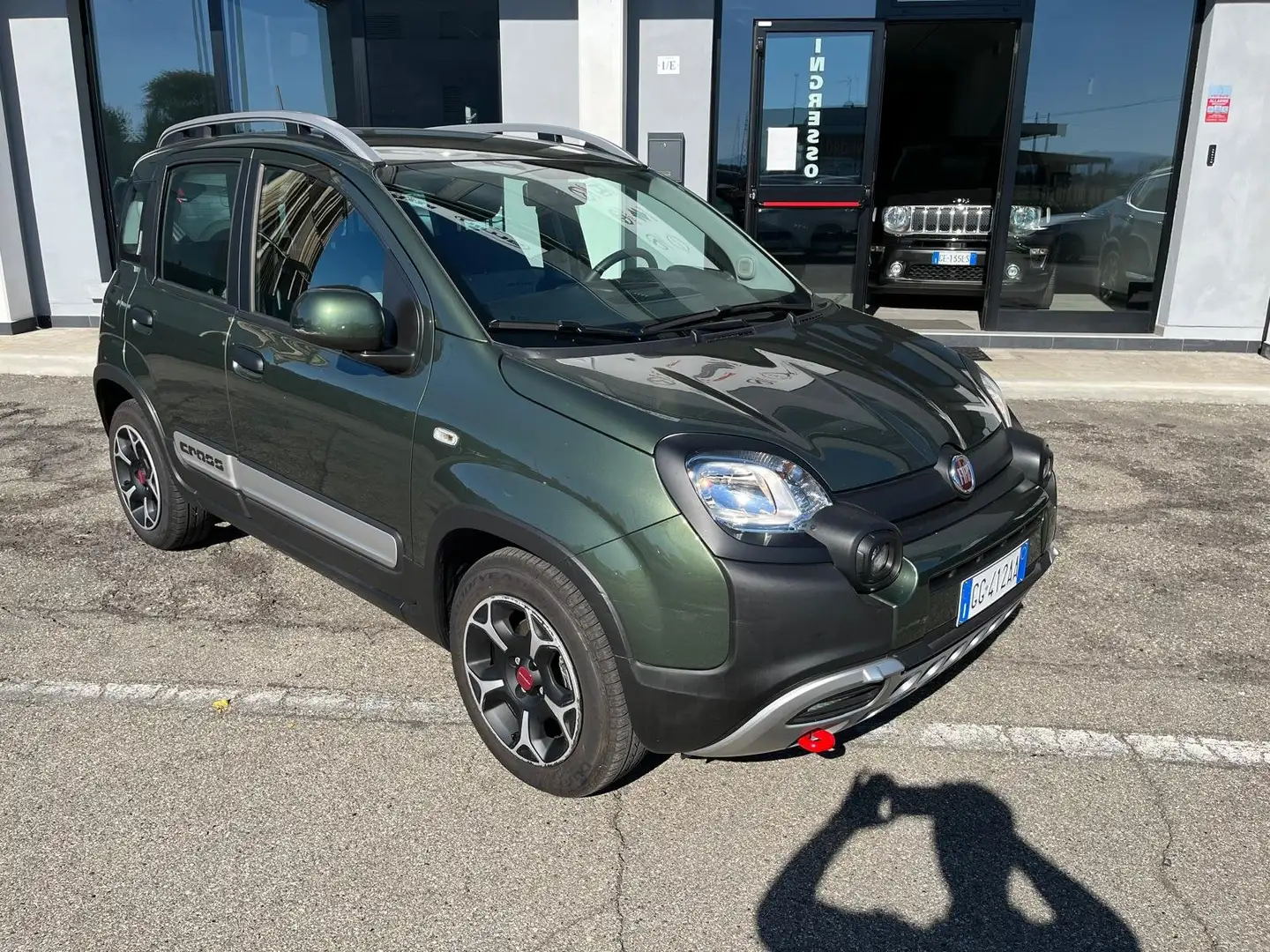 Fiat Panda Panda III 2021 Cross 1.0 firefly hybrid Cross s Grün - 2