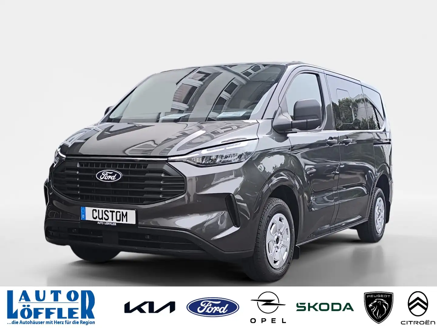 Ford Transit Custom Trend 2.0 320L1 8AT DAB RFK AHK Klima Grau - 1