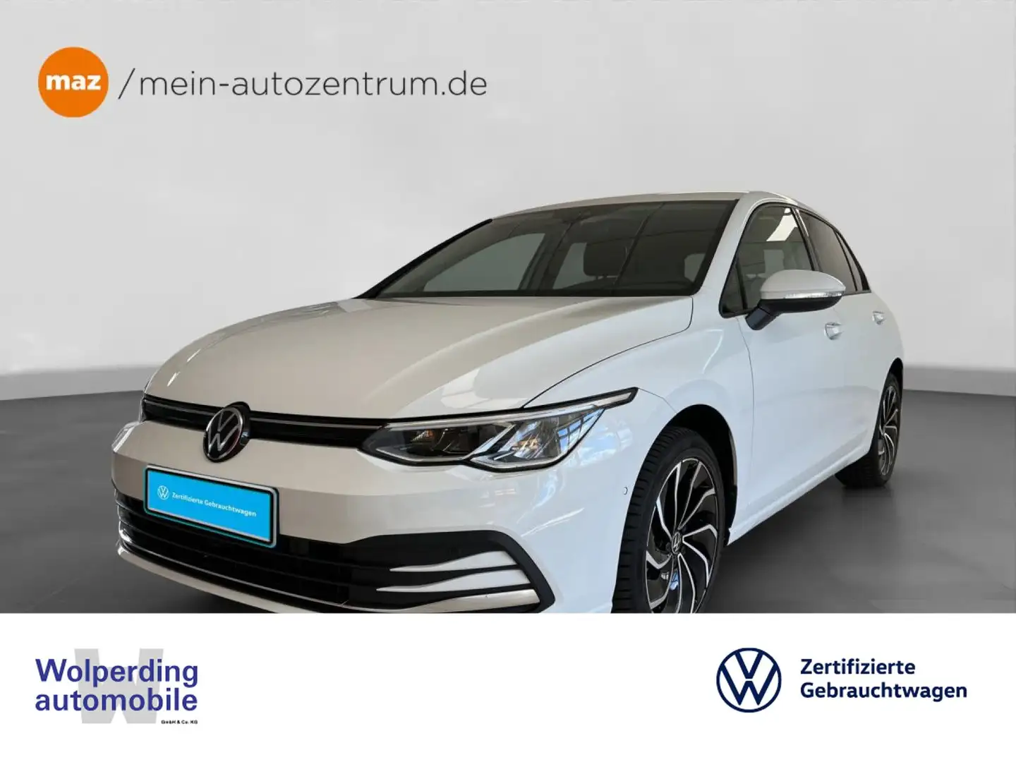 Volkswagen Golf VIII 1.5 eTSI DSG Active Bluetooth Navi LED Weiß - 1