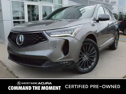 Gray 2022 Acura RDX SUV / Crossover  Automatic