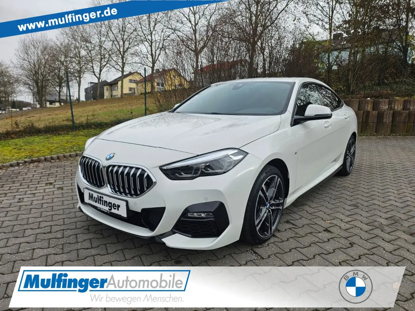 BMW 216 d GC.M Sport Live-Prof PanoD.DAB Sitzh.PDC18" Weiß - 1