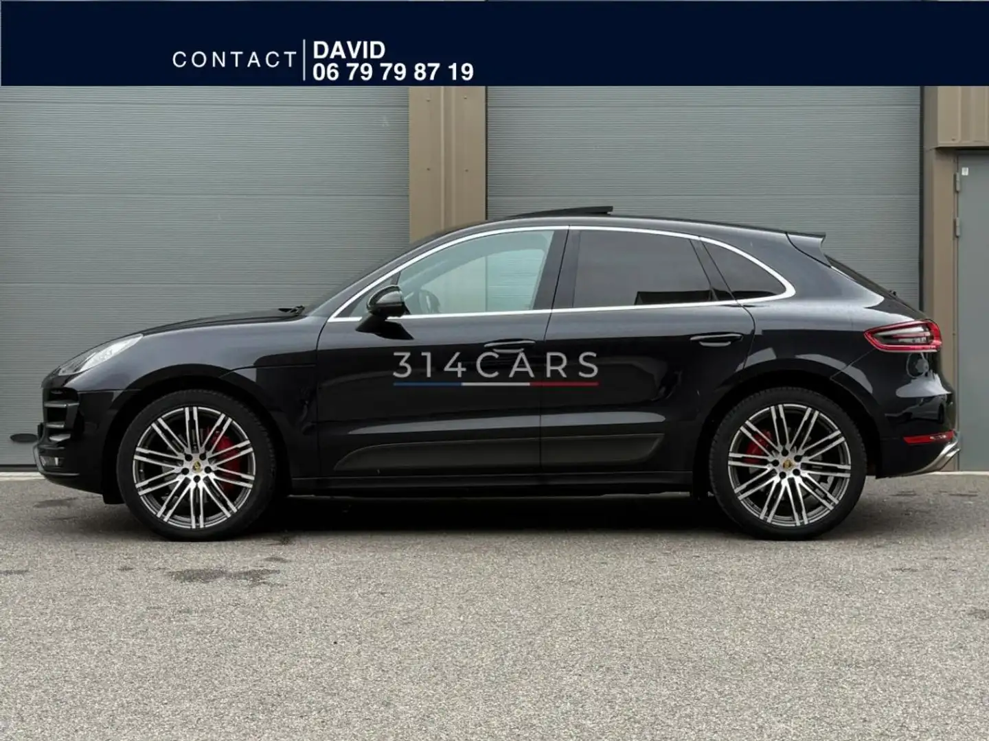 Porsche Macan Turbo 3.6 V6 PDK 400 CV Noir - 2